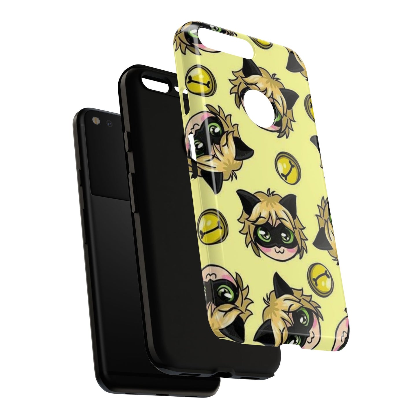 Cute Cartoon Phone Case, Tough Cases for Kids, Fun Gift for Birthdays, Playful Phone Accessory, Anime Style Design