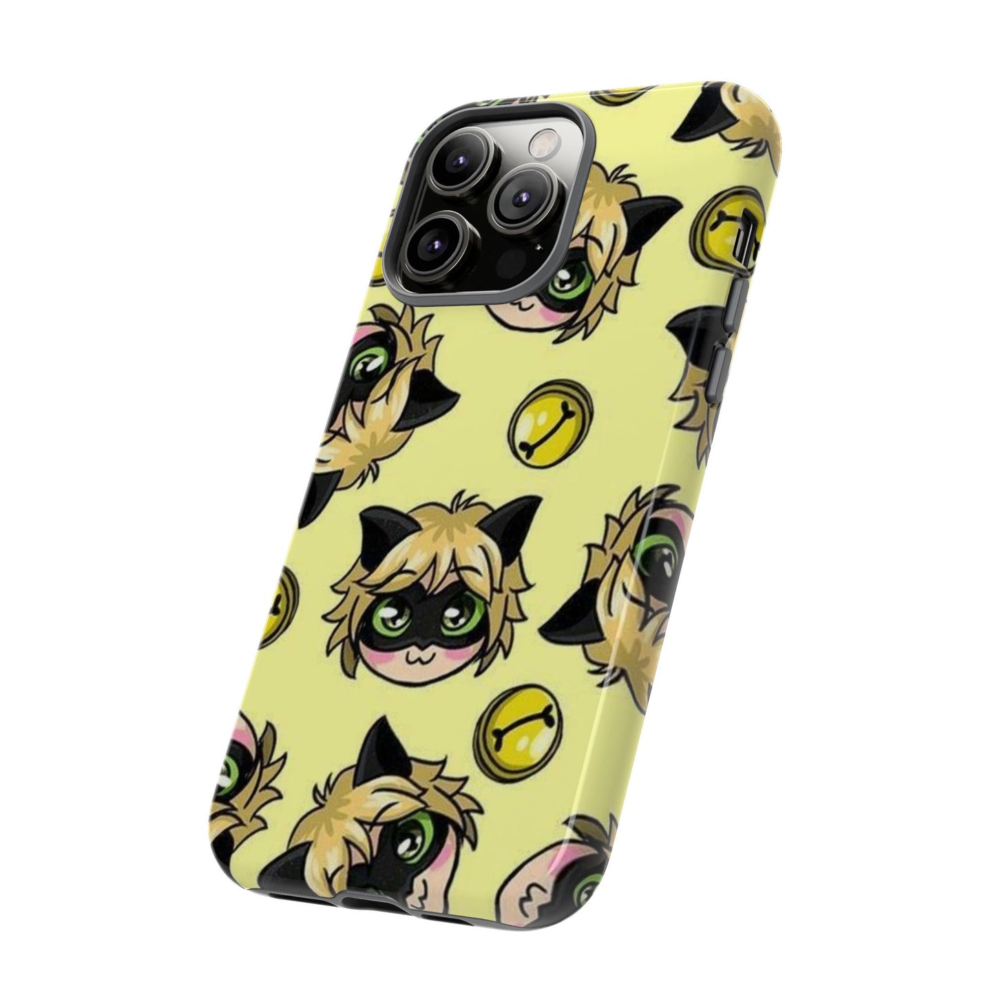 Cute Cartoon Phone Case, Tough Cases for Kids, Fun Gift for Birthdays, Playful Phone Accessory, Anime Style Design