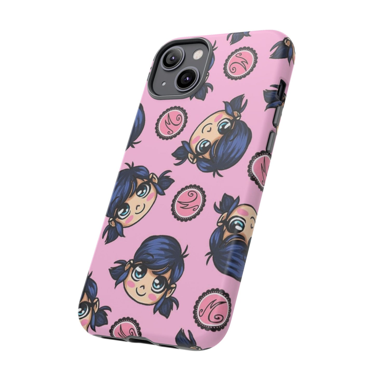 Cute Cartoon Phone Case, Kawaii Phone Cover, Tough Cases for Kids, Colorful Cell Phone Accessories, Gift for Girls