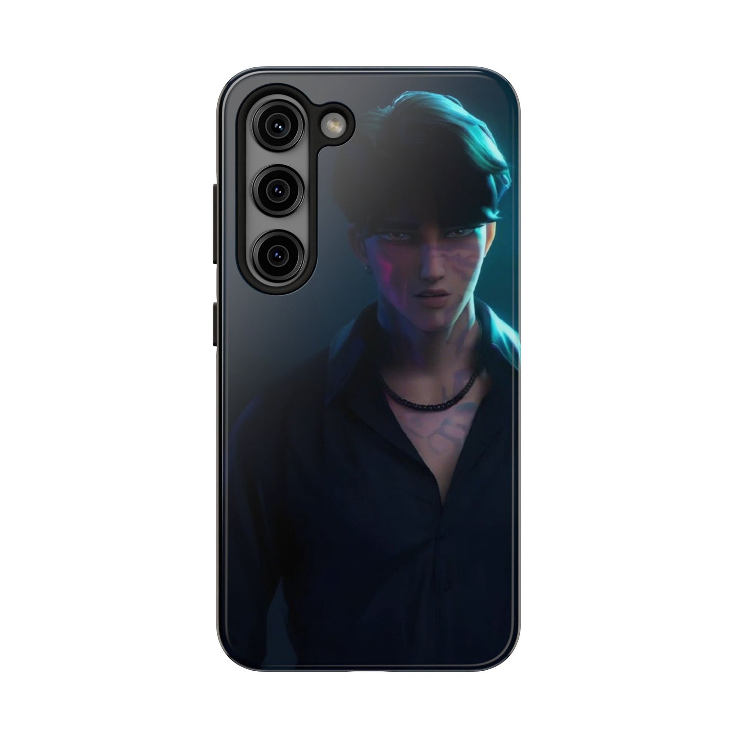 Jinu Tough Phone Case with Bold Character Design, Ideal for Geek Culture, Gift for Gamers, Tech Accessories, Casual Style