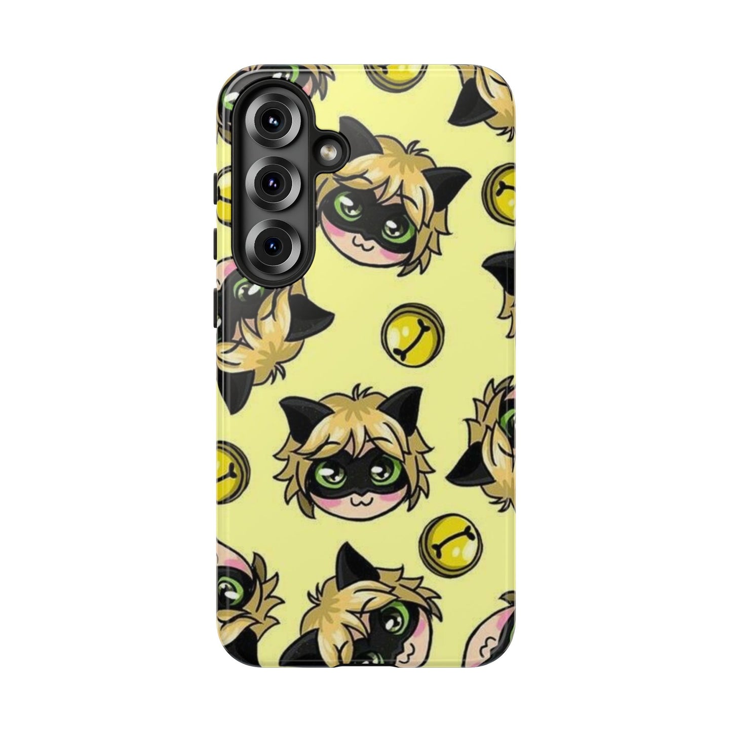 Cute Cartoon Phone Case, Tough Cases for Kids, Fun Gift for Birthdays, Playful Phone Accessory, Anime Style Design