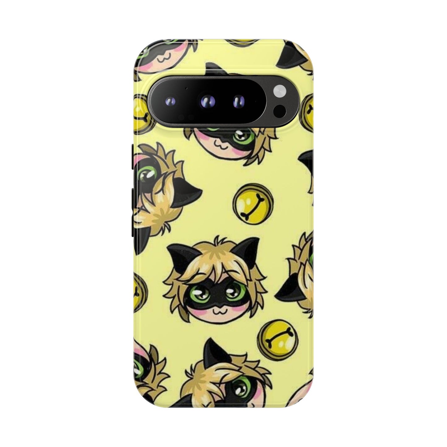 Cute Cartoon Phone Case, Tough Cases for Kids, Fun Gift for Birthdays, Playful Phone Accessory, Anime Style Design