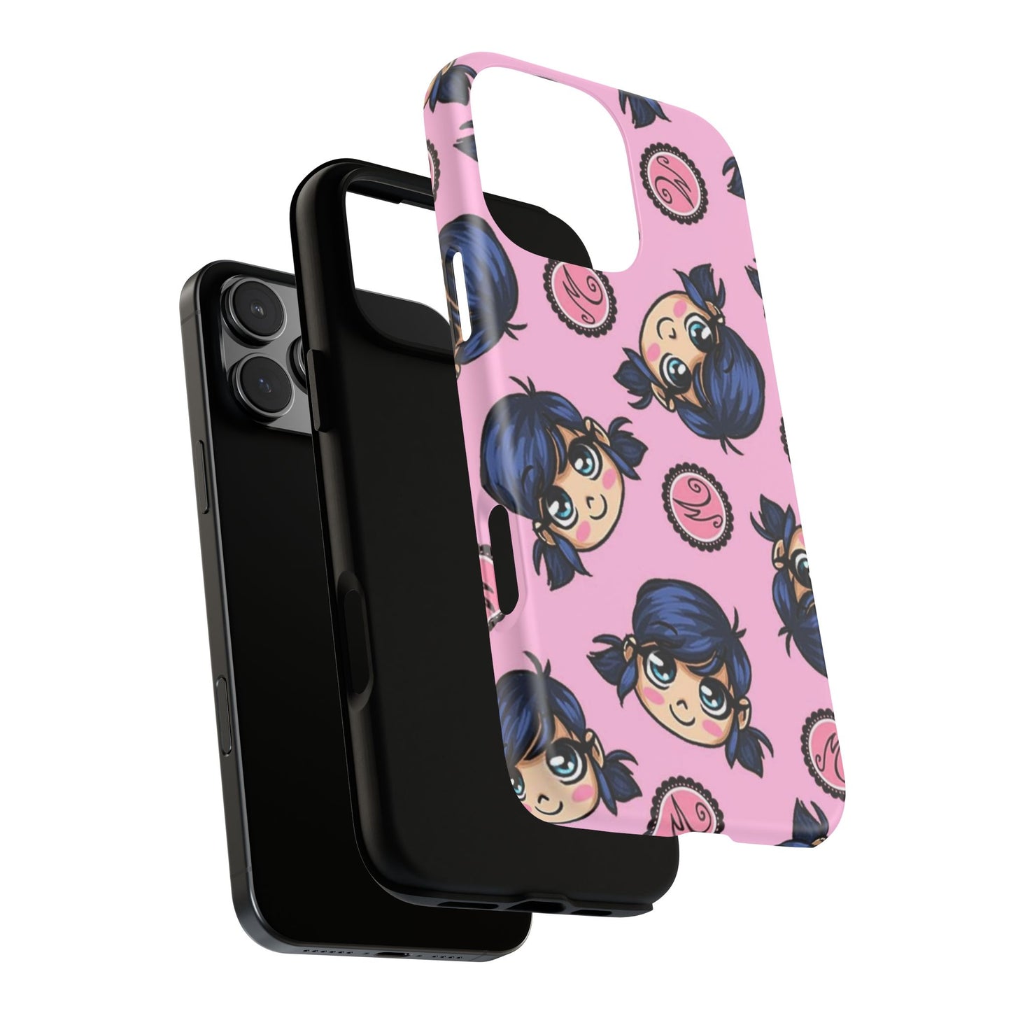 Cute Cartoon Phone Case, Kawaii Phone Cover, Tough Cases for Kids, Colorful Cell Phone Accessories, Gift for Girls