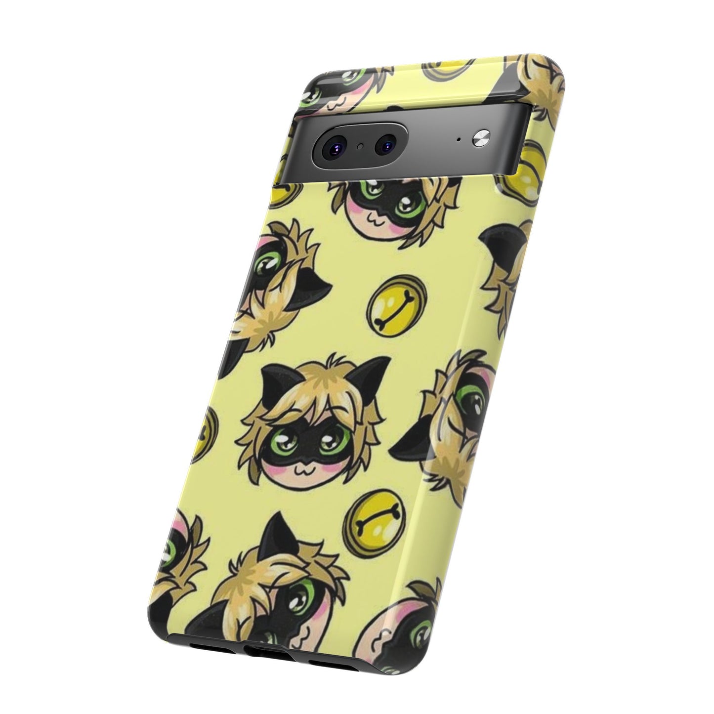 Cute Cartoon Phone Case, Tough Cases for Kids, Fun Gift for Birthdays, Playful Phone Accessory, Anime Style Design