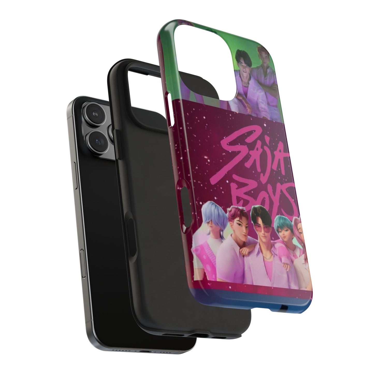 Colorful K-Pop Phone Cases, Tough Phone Cover for Fans, Stylish Cell Phone Protector, Unique Gifts, Festive Merchandise
