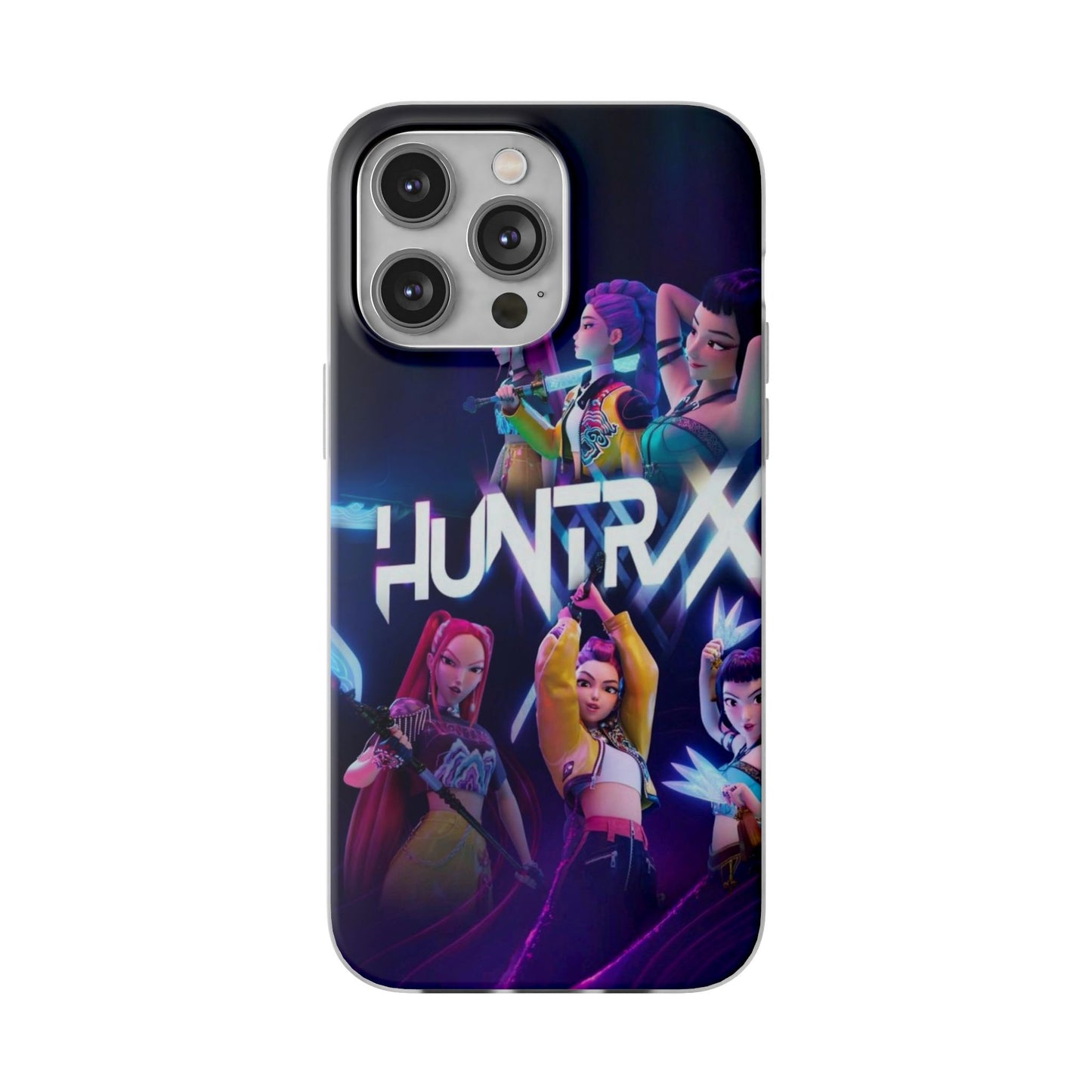 Vibrant Gaming Phone Case for Gamers, Huntrax Style Case for Phone, Fun Tech Accessories, Gift for Gamers, Custom Phone Cover