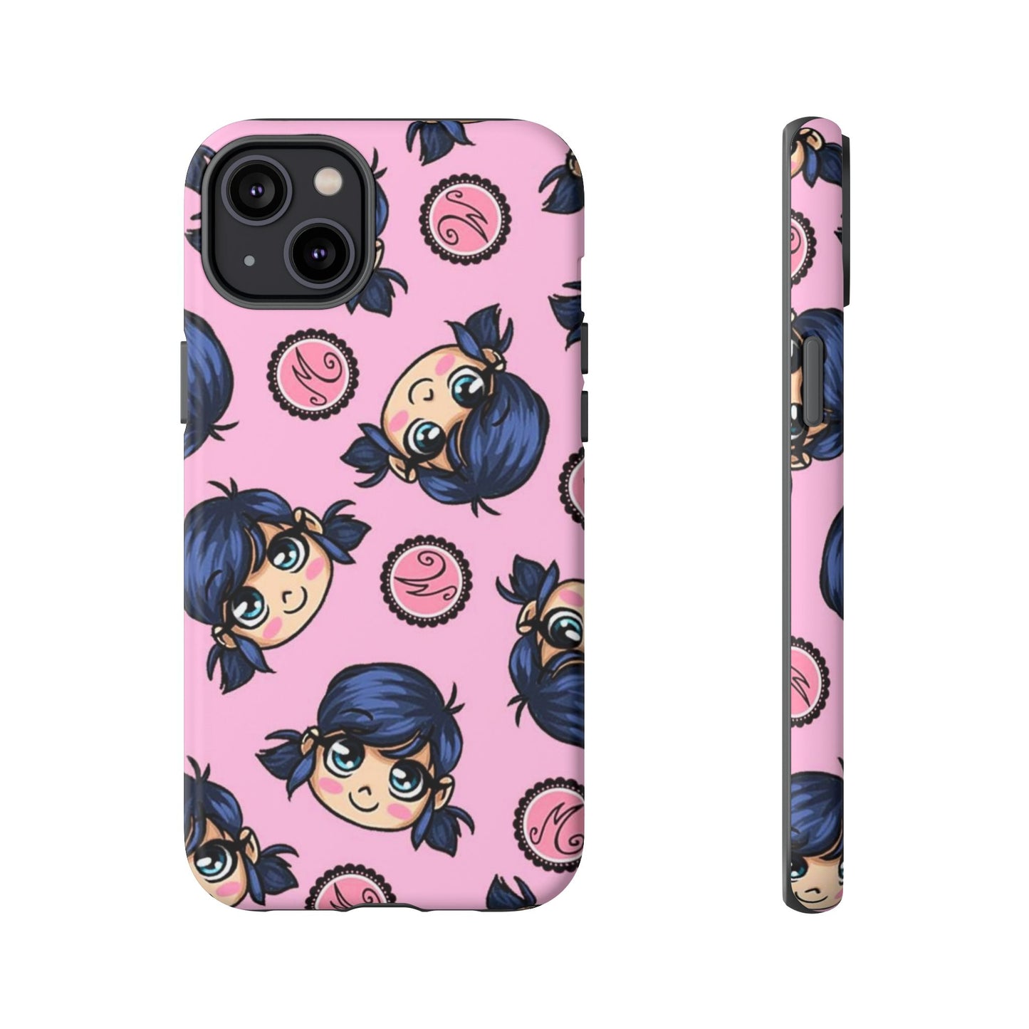 Cute Cartoon Phone Case, Kawaii Phone Cover, Tough Cases for Kids, Colorful Cell Phone Accessories, Gift for Girls