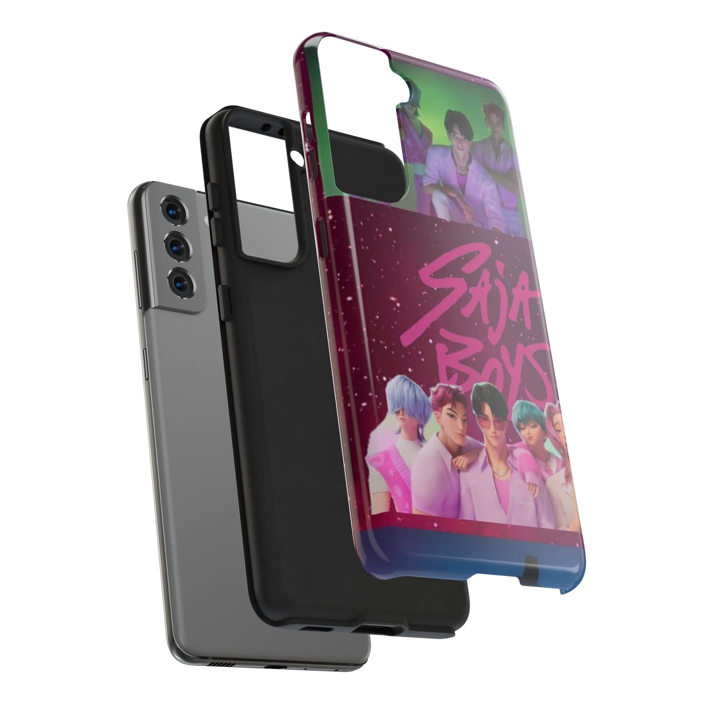 Colorful K-Pop Phone Cases, Tough Phone Cover for Fans, Stylish Cell Phone Protector, Unique Gifts, Festive Merchandise