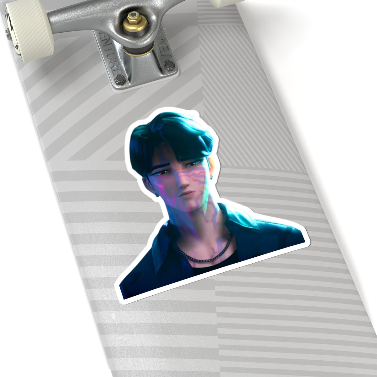 Jinu Cool Aesthetic Kiss-Cut Stickers, Laptop Decor, Vinyl Art, Anime Lover Gifts, Trendy Wall Decor, Unique Sticker Pack