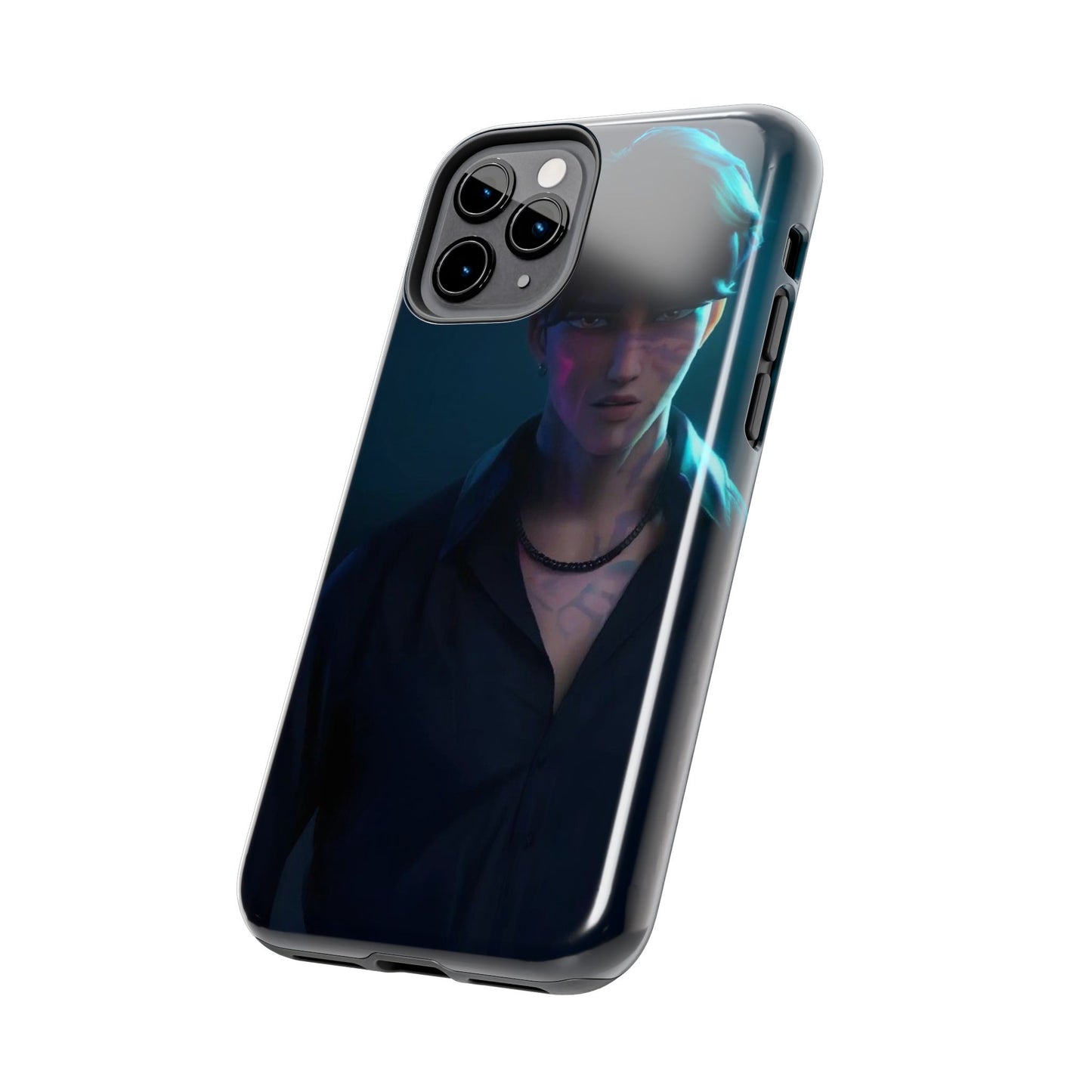 Jinu Tough Phone Case with Bold Character Design, Ideal for Geek Culture, Gift for Gamers, Tech Accessories, Casual Style