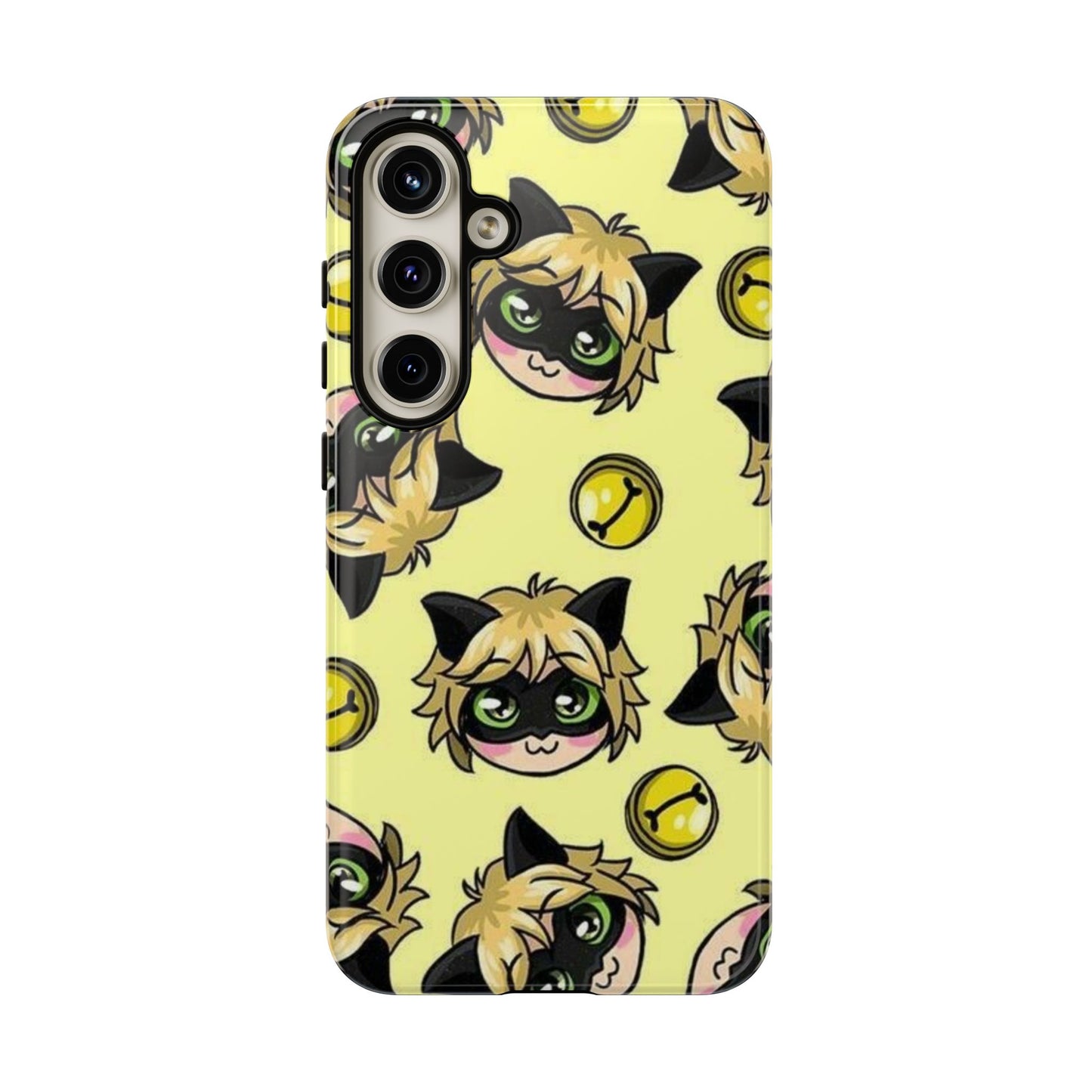 Cute Cartoon Phone Case, Tough Cases for Kids, Fun Gift for Birthdays, Playful Phone Accessory, Anime Style Design