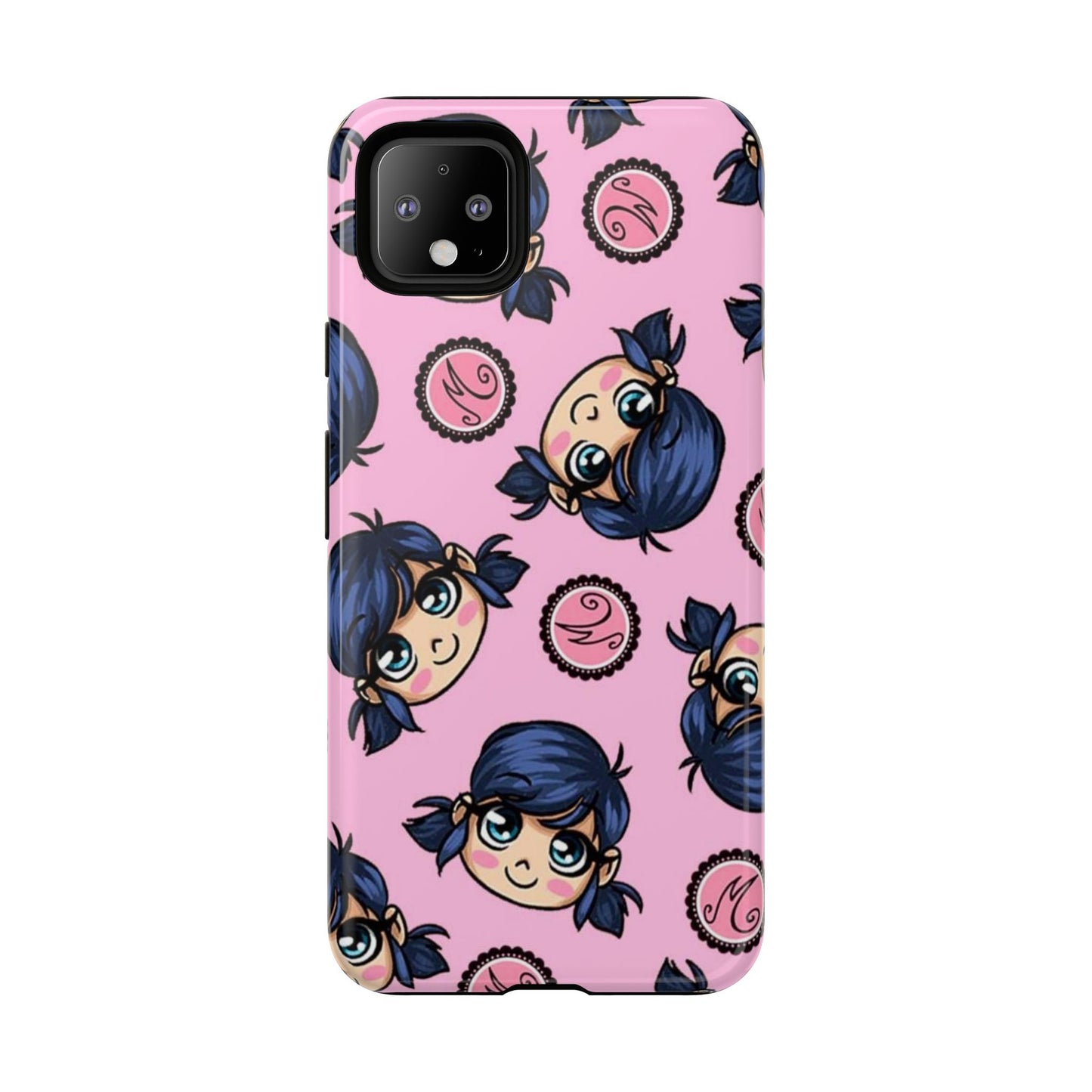Cute Cartoon Phone Case, Kawaii Phone Cover, Tough Cases for Kids, Colorful Cell Phone Accessories, Gift for Girls