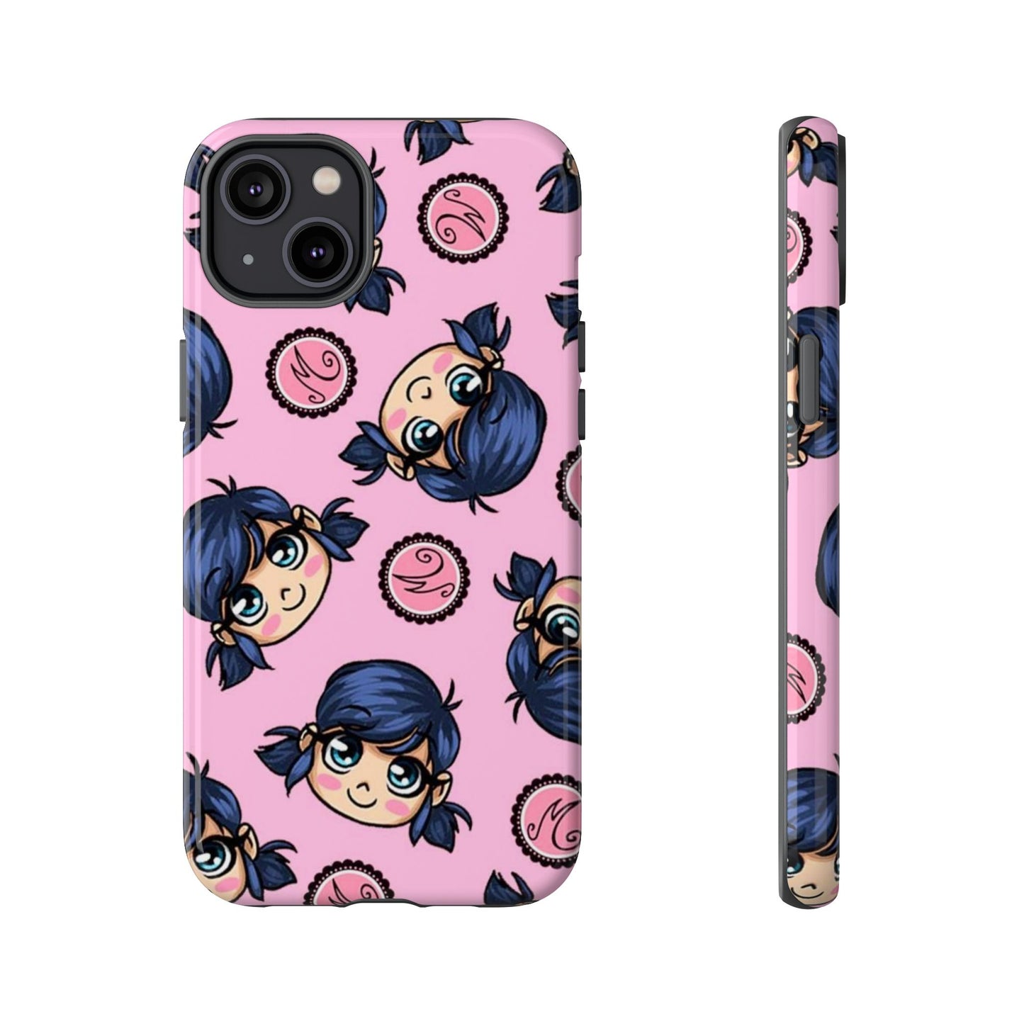 Cute Cartoon Phone Case, Kawaii Phone Cover, Tough Cases for Kids, Colorful Cell Phone Accessories, Gift for Girls