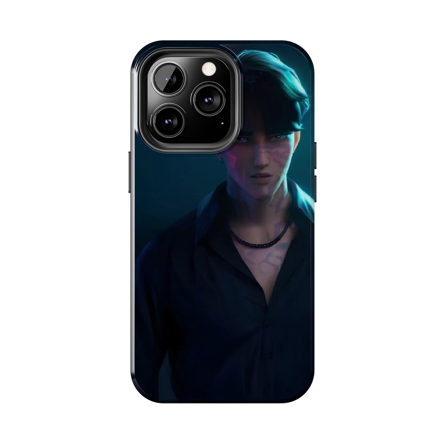 Jinu Tough Phone Case with Bold Character Design, Ideal for Geek Culture, Gift for Gamers, Tech Accessories, Casual Style