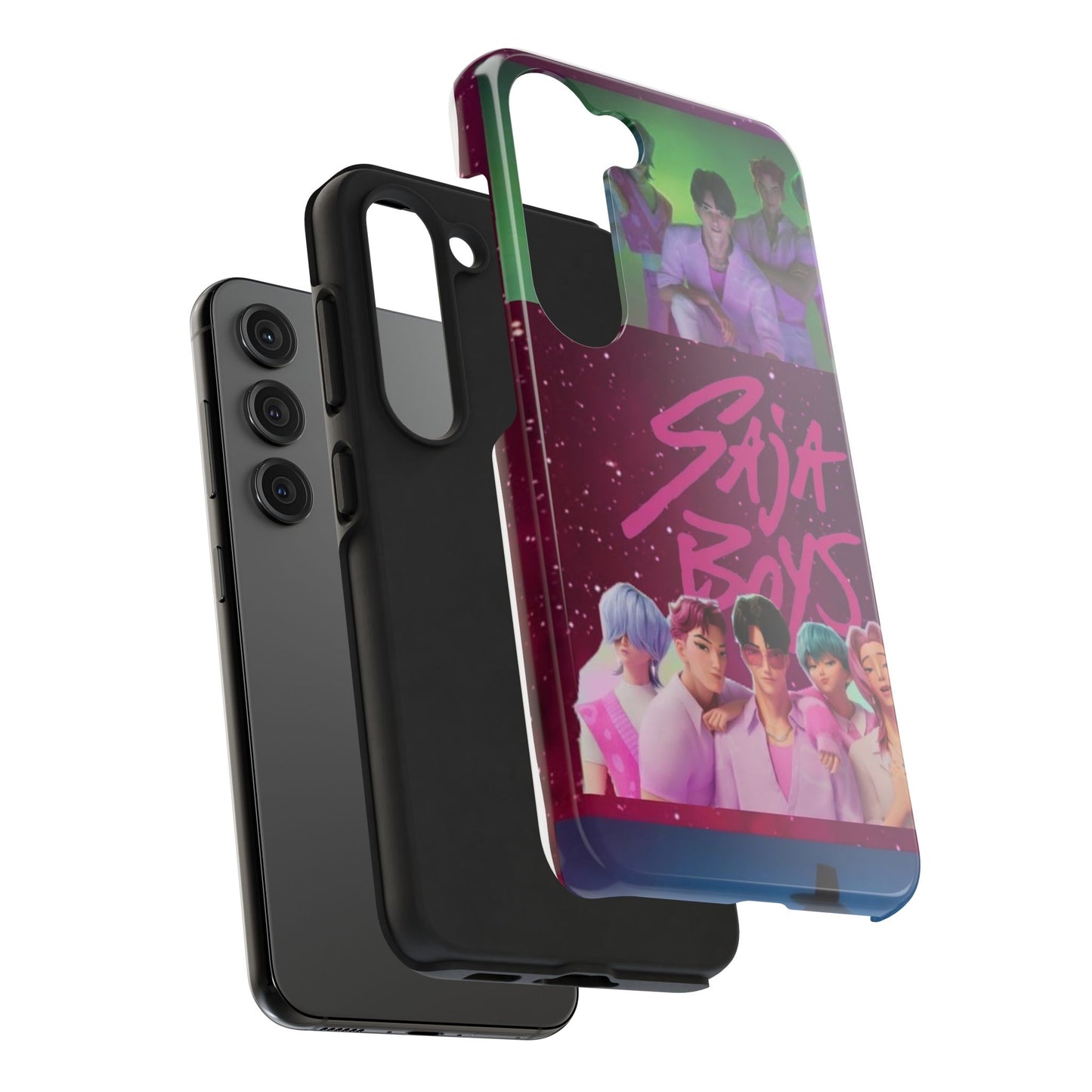 Colorful K-Pop Phone Cases, Tough Phone Cover for Fans, Stylish Cell Phone Protector, Unique Gifts, Festive Merchandise