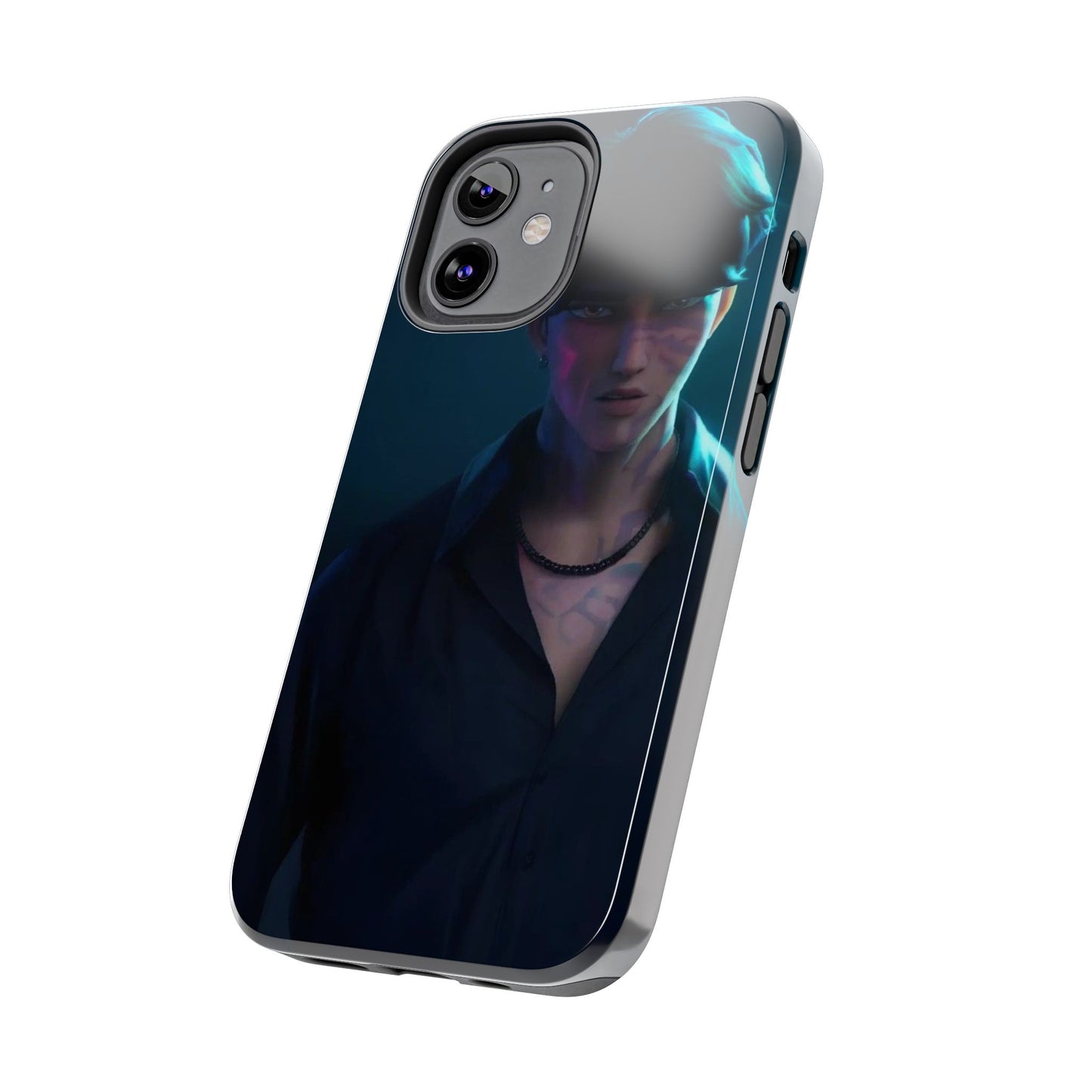 Jinu Tough Phone Case with Bold Character Design, Ideal for Geek Culture, Gift for Gamers, Tech Accessories, Casual Style