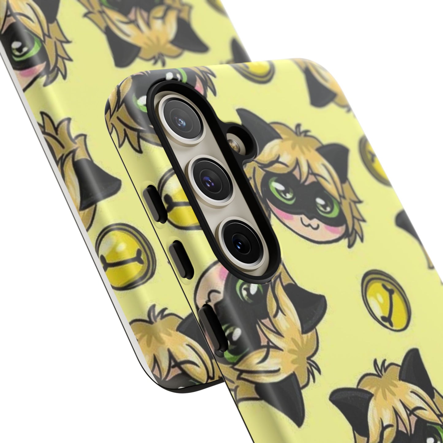 Cute Cartoon Phone Case, Tough Cases for Kids, Fun Gift for Birthdays, Playful Phone Accessory, Anime Style Design