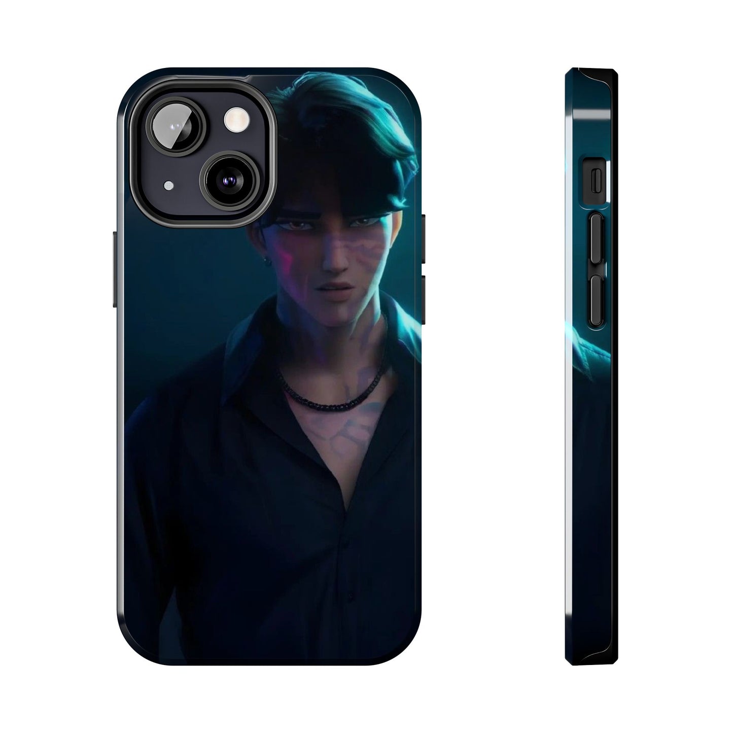 Jinu Tough Phone Case with Bold Character Design, Ideal for Geek Culture, Gift for Gamers, Tech Accessories, Casual Style