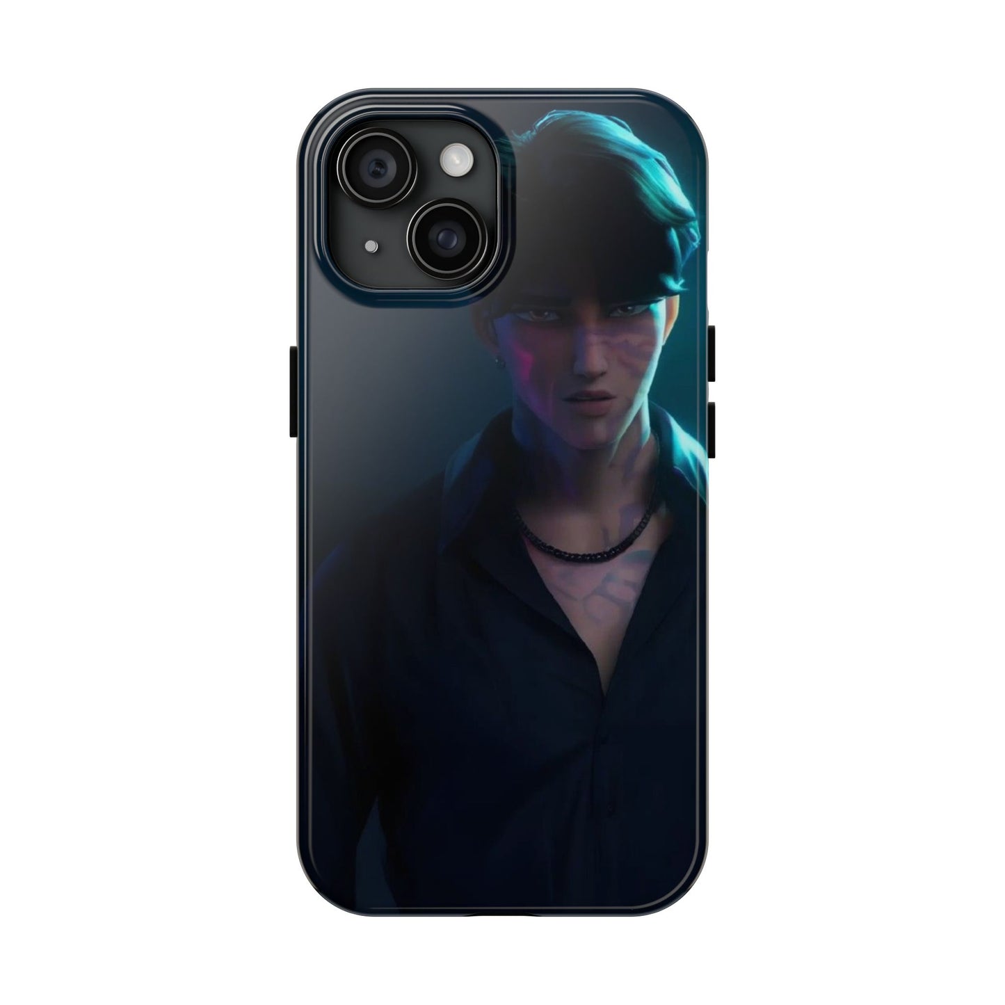 Jinu Tough Phone Case with Bold Character Design, Ideal for Geek Culture, Gift for Gamers, Tech Accessories, Casual Style