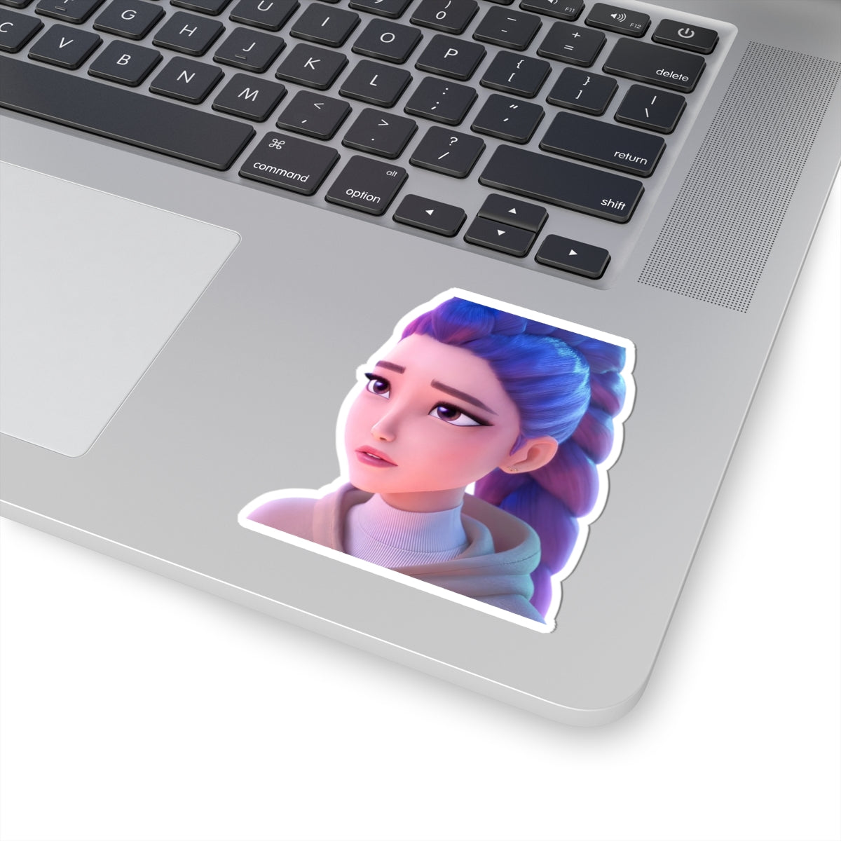 Rumi Charming, Expressive Kiss-Cut Stickers, Laptop Decals, Cute Decor, Gift for Friends, Youthful Vibes, Stickers for Any Occasion