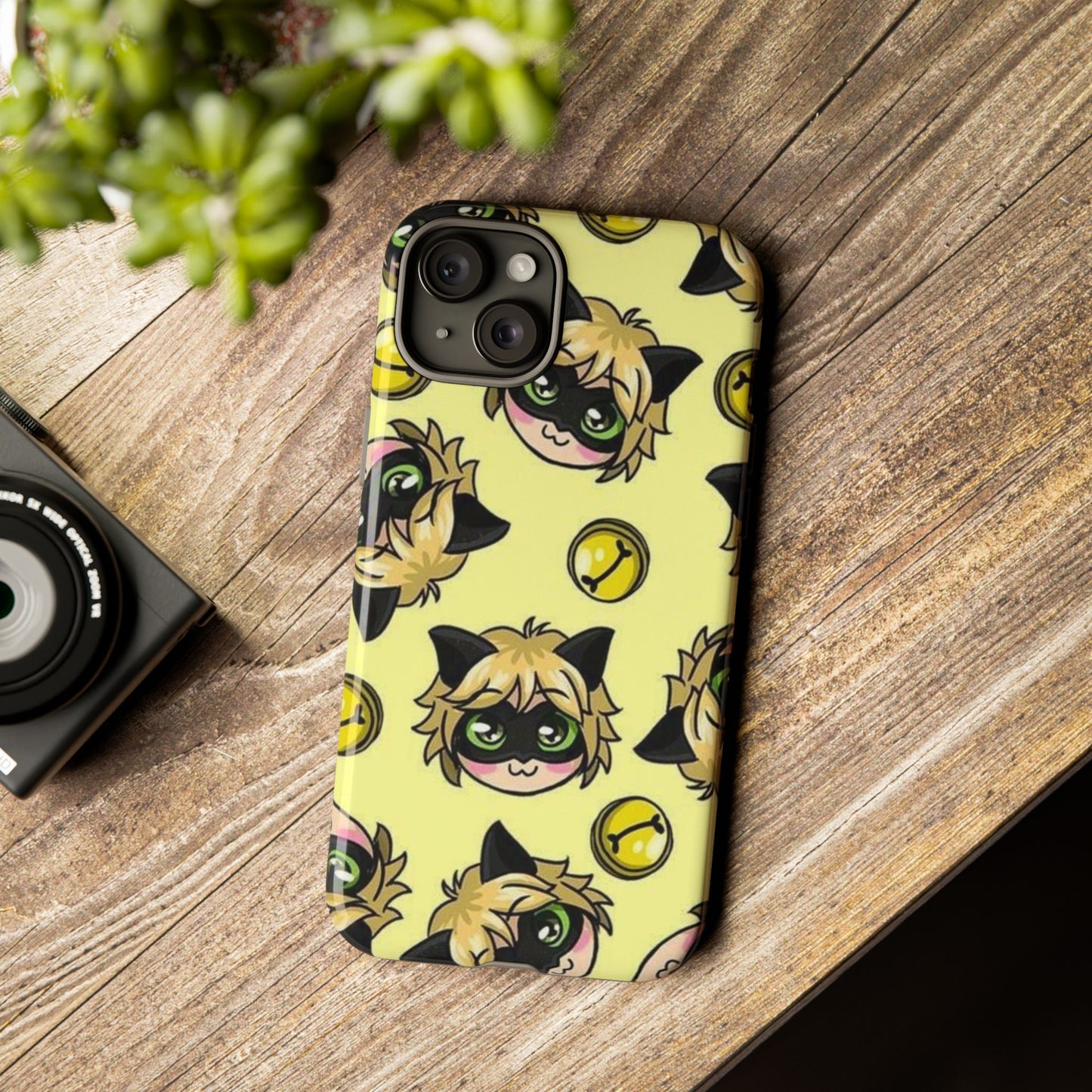 Cute Cartoon Phone Case, Tough Cases for Kids, Fun Gift for Birthdays, Playful Phone Accessory, Anime Style Design