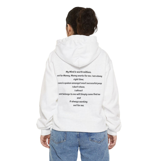 Inspiration Hoodie with Motivational Quote, Cozy Unisex Garment-Dyed Sweatshirt, Perfect Gift for Self-Love, Affirmation Hoodie, [...]