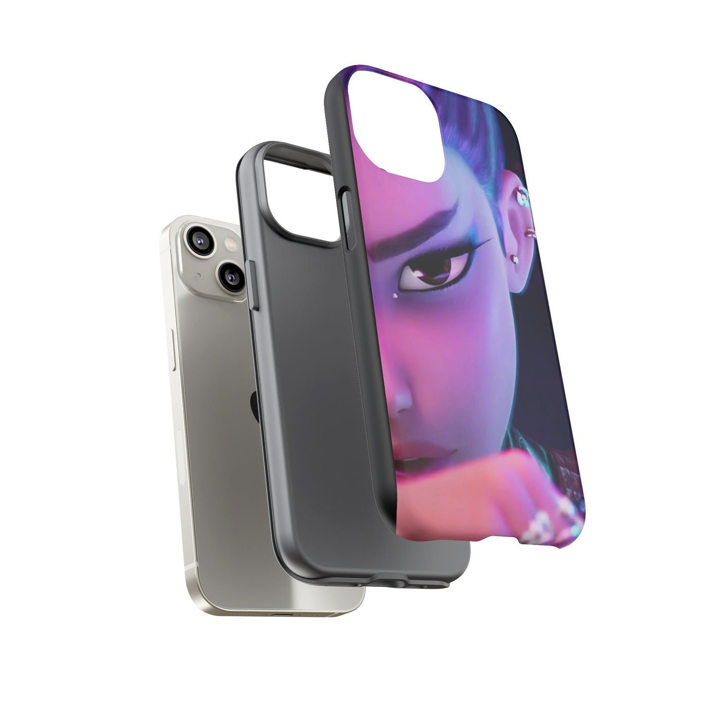 Tough Cases - Fierce Character Phone Case, Durable Phone Protection, Gamer Gift, Trendy Accessories, Custom Smartphone Cover