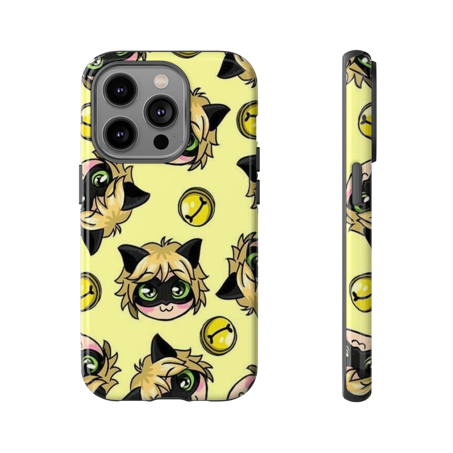 Cute Cartoon Phone Case, Tough Cases for Kids, Fun Gift for Birthdays, Playful Phone Accessory, Anime Style Design