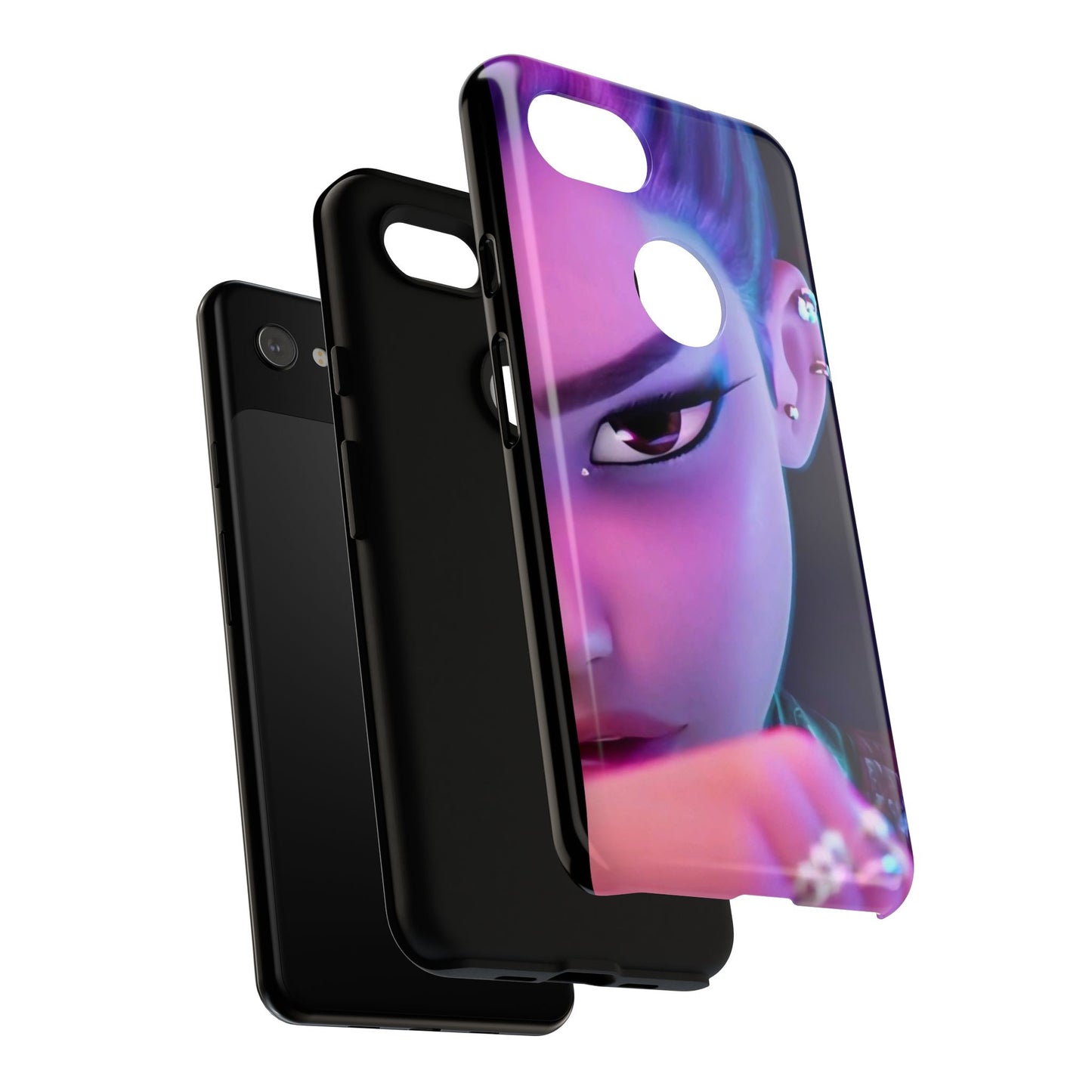 Tough Cases - Fierce Character Phone Case, Durable Phone Protection, Gamer Gift, Trendy Accessories, Custom Smartphone Cover