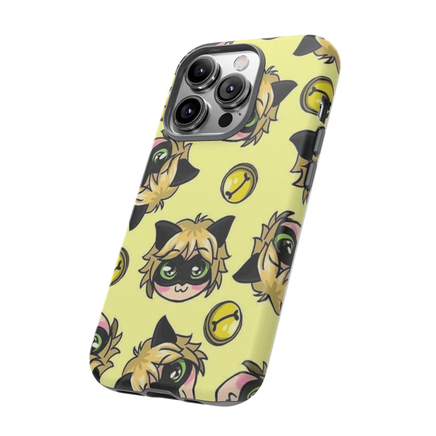 Cute Cartoon Phone Case, Tough Cases for Kids, Fun Gift for Birthdays, Playful Phone Accessory, Anime Style Design
