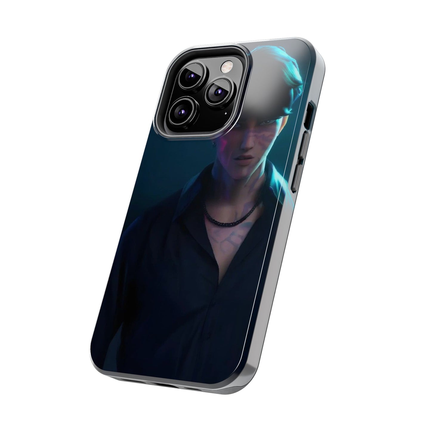 Jinu Tough Phone Case with Bold Character Design, Ideal for Geek Culture, Gift for Gamers, Tech Accessories, Casual Style