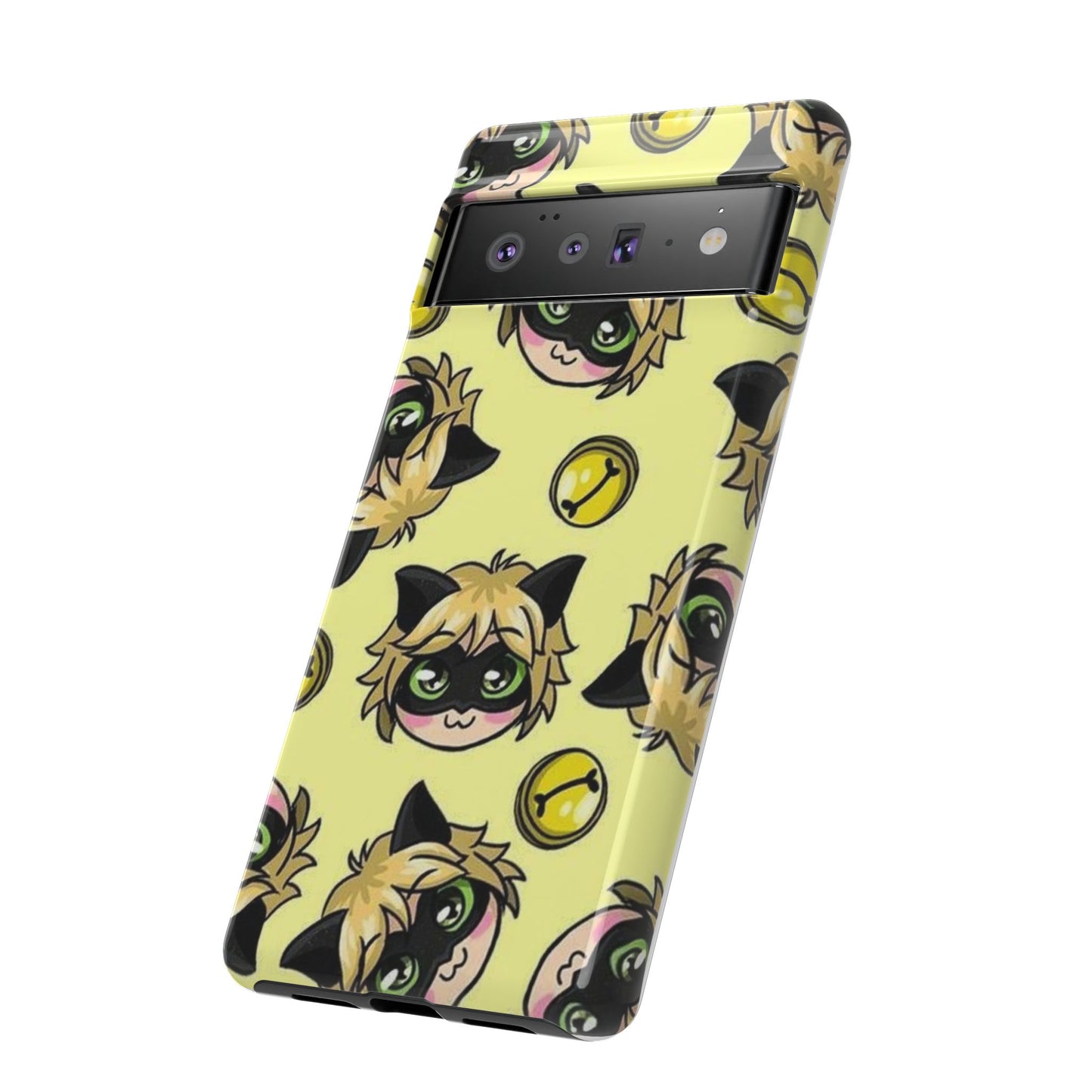 Cute Cartoon Phone Case, Tough Cases for Kids, Fun Gift for Birthdays, Playful Phone Accessory, Anime Style Design