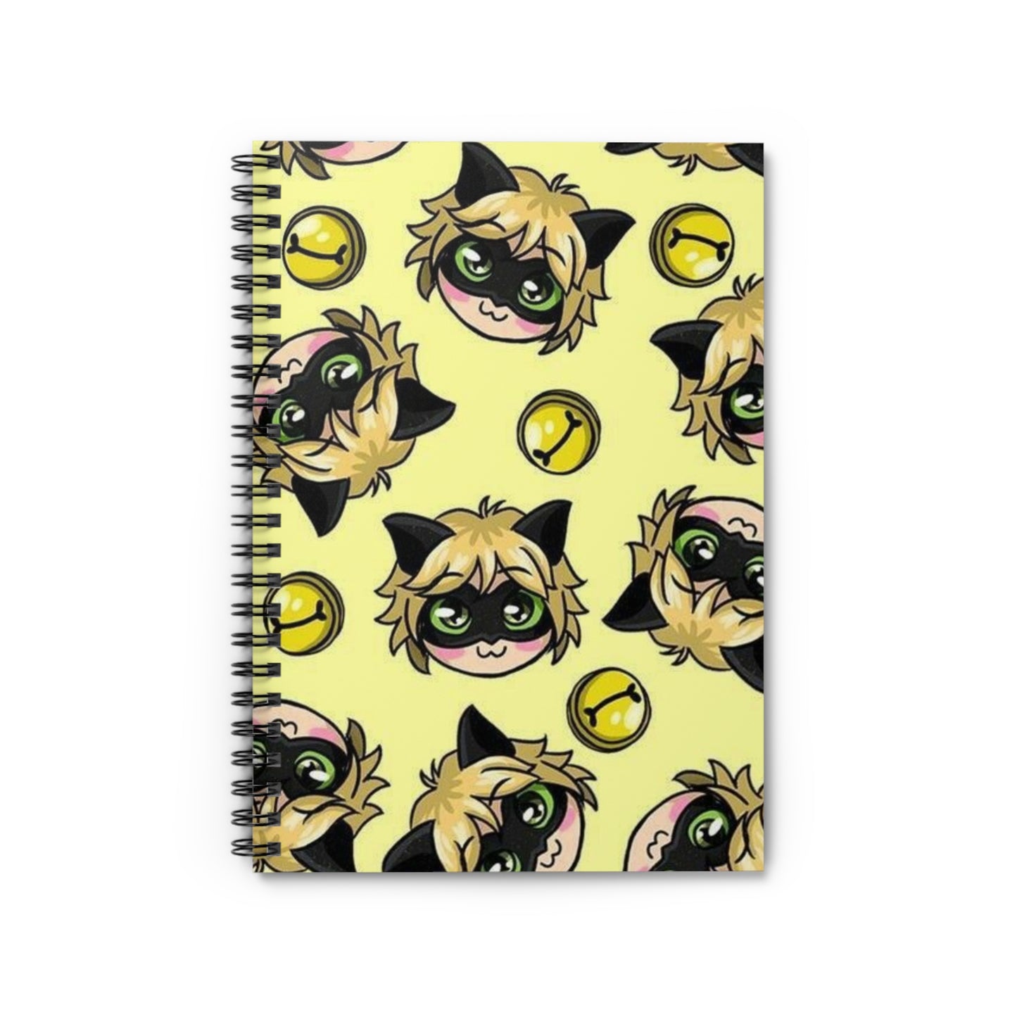 Cute Cat-Themed Spiral Notebook - Perfect for Students, Gift for Cat Lovers, Journaling, Back to School, and Birthday