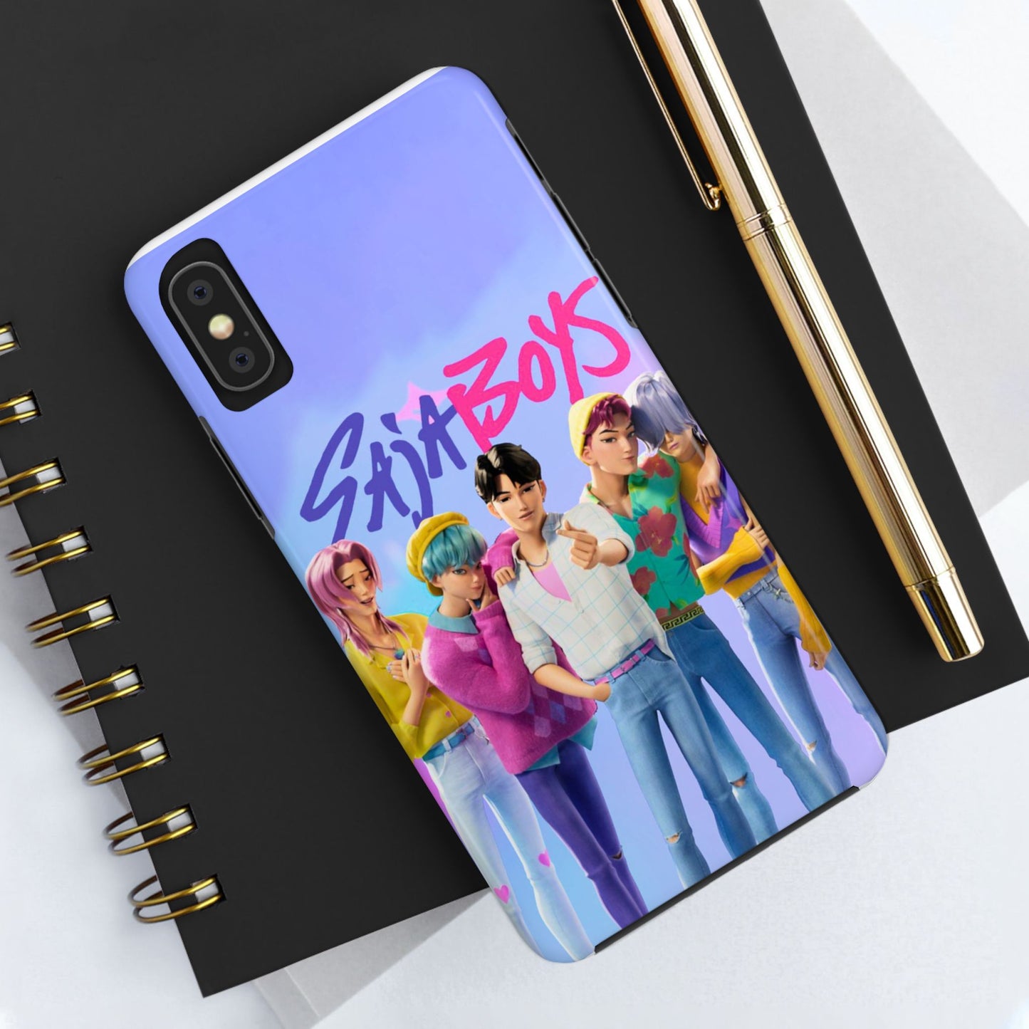 Colorful Entertainment-Inspired Tough Phone Cases, Stylish Phone Covers, Gift for Fun-Loving Fans, Durable Phone Accessories, Ideal [...]