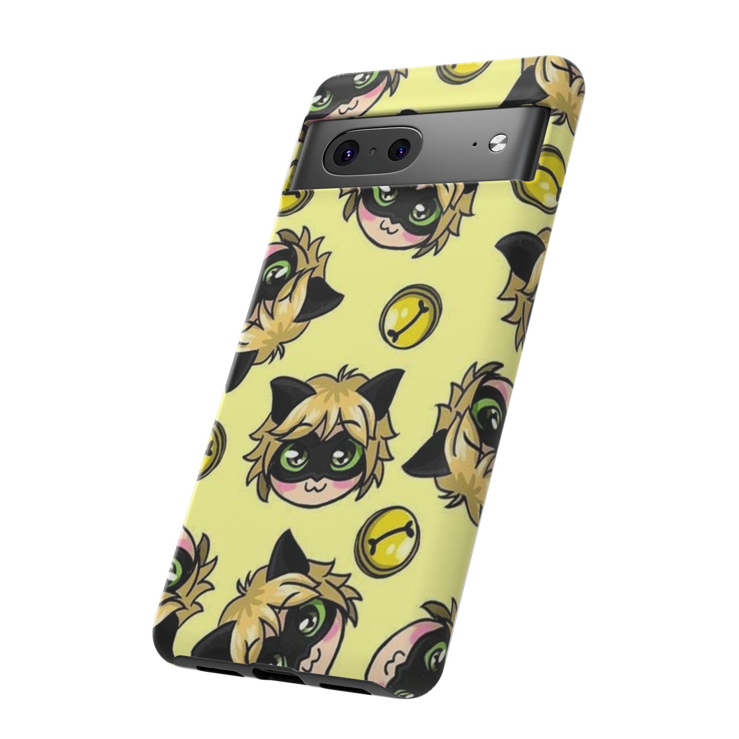 Cute Cartoon Phone Case, Tough Cases for Kids, Fun Gift for Birthdays, Playful Phone Accessory, Anime Style Design
