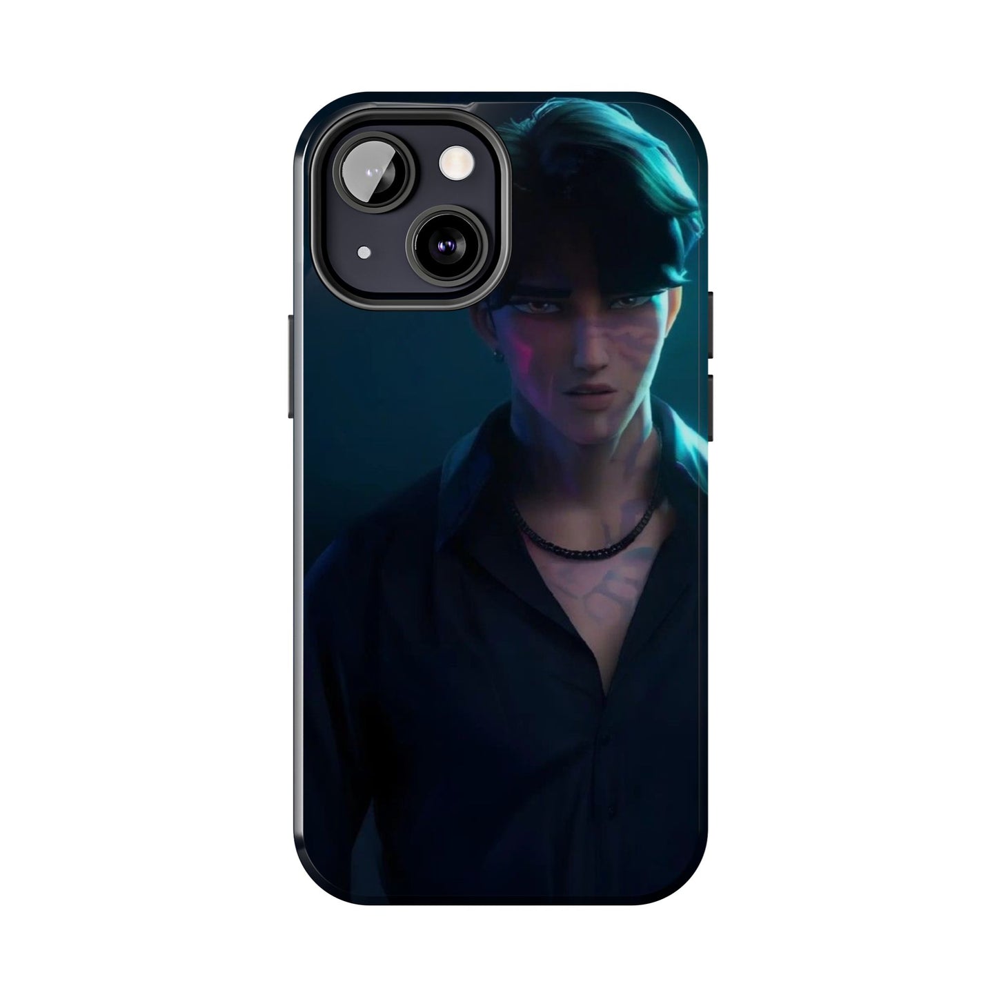 Jinu Tough Phone Case with Bold Character Design, Ideal for Geek Culture, Gift for Gamers, Tech Accessories, Casual Style