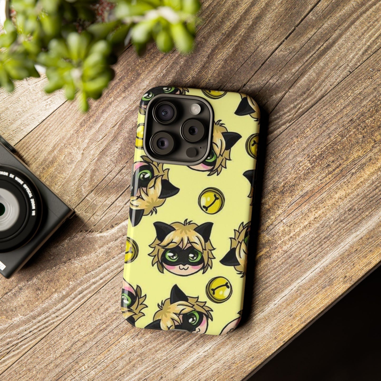 Cute Cartoon Phone Case, Tough Cases for Kids, Fun Gift for Birthdays, Playful Phone Accessory, Anime Style Design