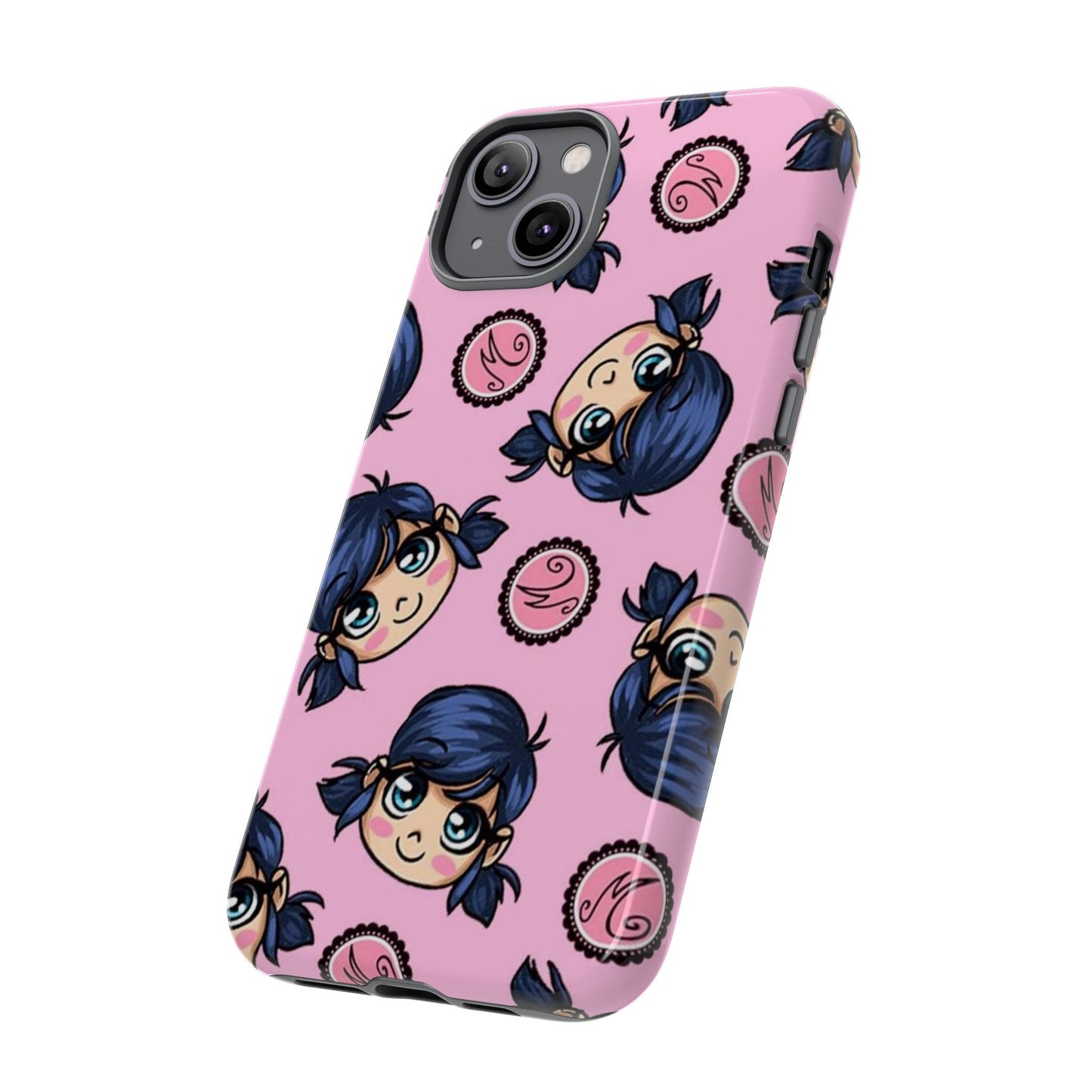 Cute Cartoon Phone Case, Kawaii Phone Cover, Tough Cases for Kids, Colorful Cell Phone Accessories, Gift for Girls