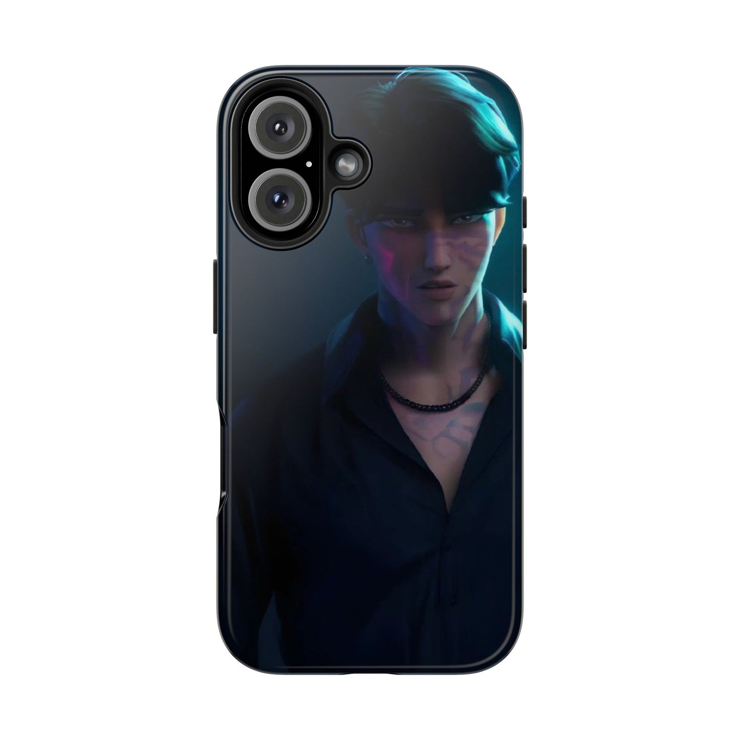 Jinu Tough Phone Case with Bold Character Design, Ideal for Geek Culture, Gift for Gamers, Tech Accessories, Casual Style