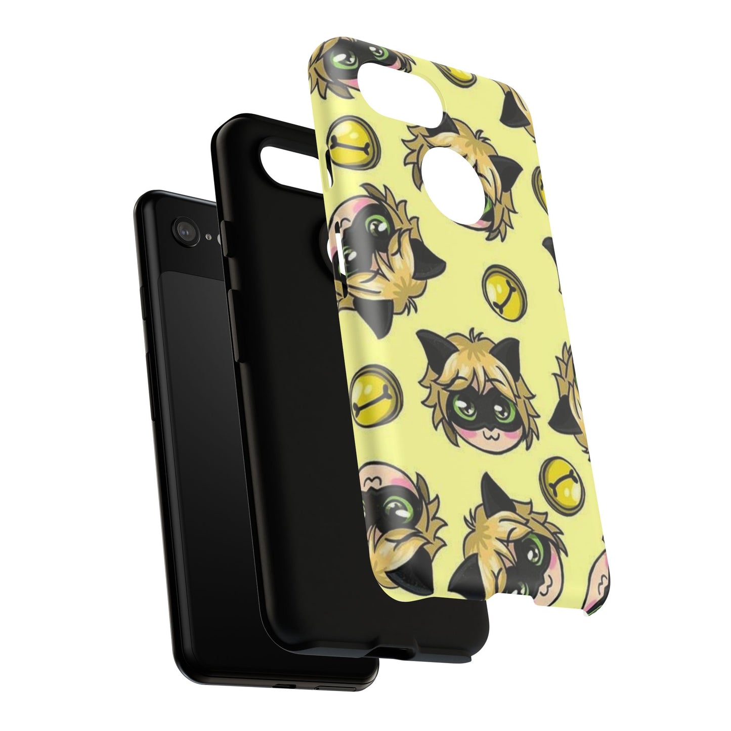Cute Cartoon Phone Case, Tough Cases for Kids, Fun Gift for Birthdays, Playful Phone Accessory, Anime Style Design