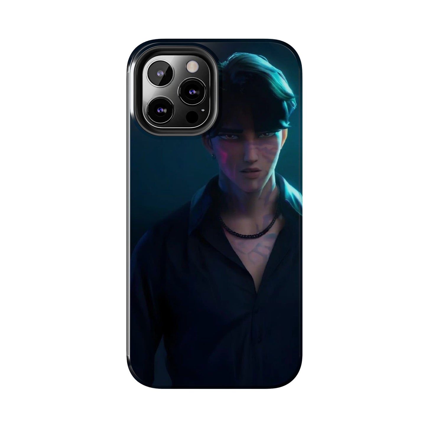 Jinu Tough Phone Case with Bold Character Design, Ideal for Geek Culture, Gift for Gamers, Tech Accessories, Casual Style