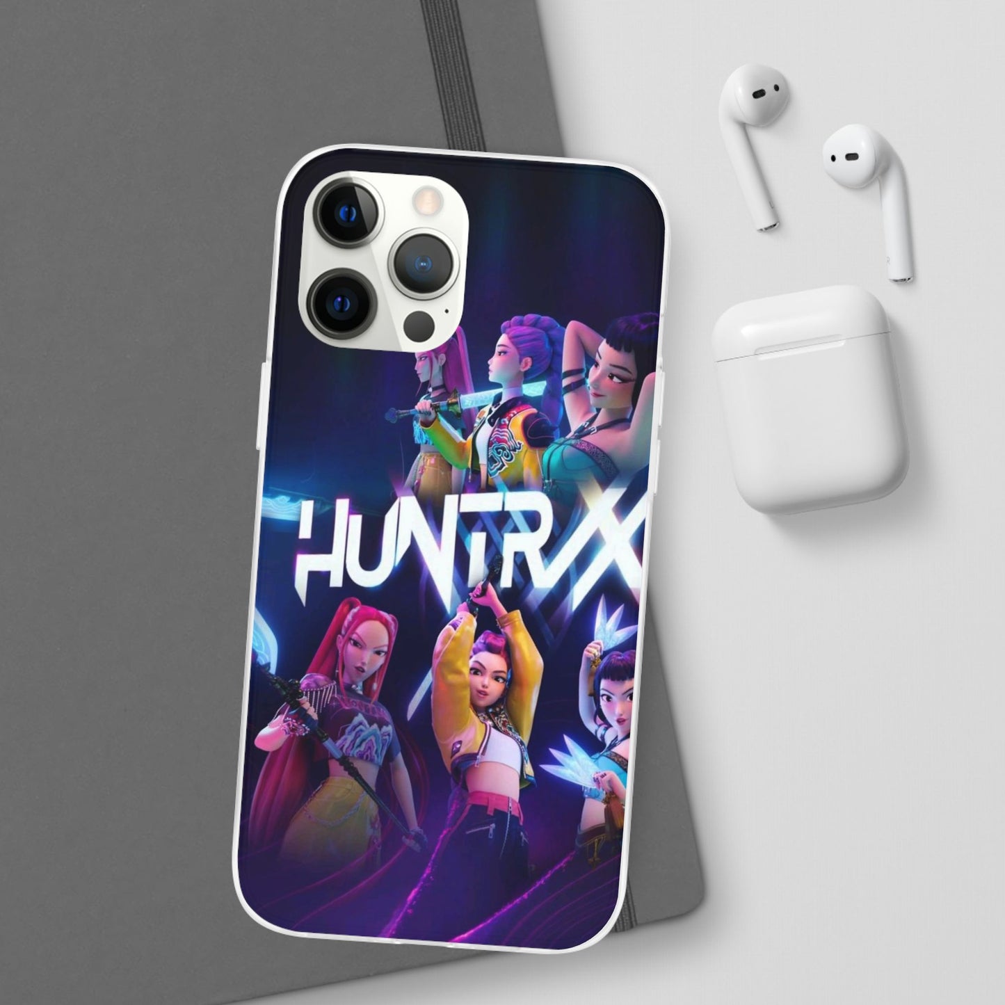 Vibrant Gaming Phone Case for Gamers, Huntrax Style Case for Phone, Fun Tech Accessories, Gift for Gamers, Custom Phone Cover
