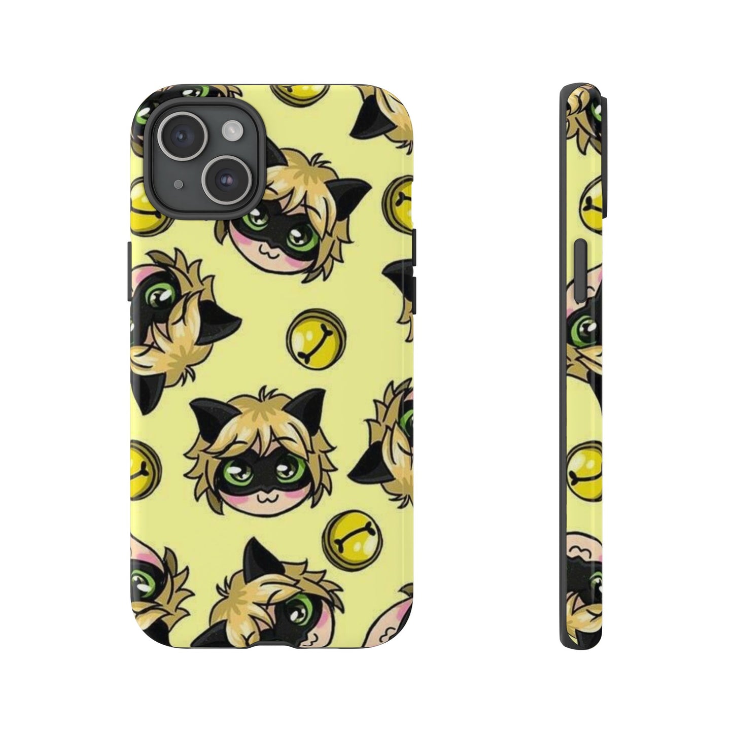 Cute Cartoon Phone Case, Tough Cases for Kids, Fun Gift for Birthdays, Playful Phone Accessory, Anime Style Design