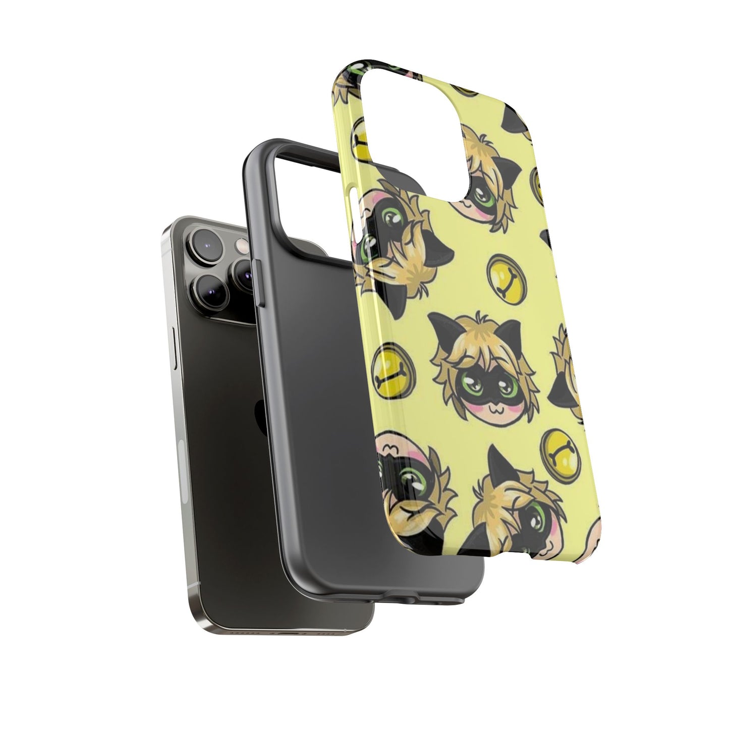 Cute Cartoon Phone Case, Tough Cases for Kids, Fun Gift for Birthdays, Playful Phone Accessory, Anime Style Design