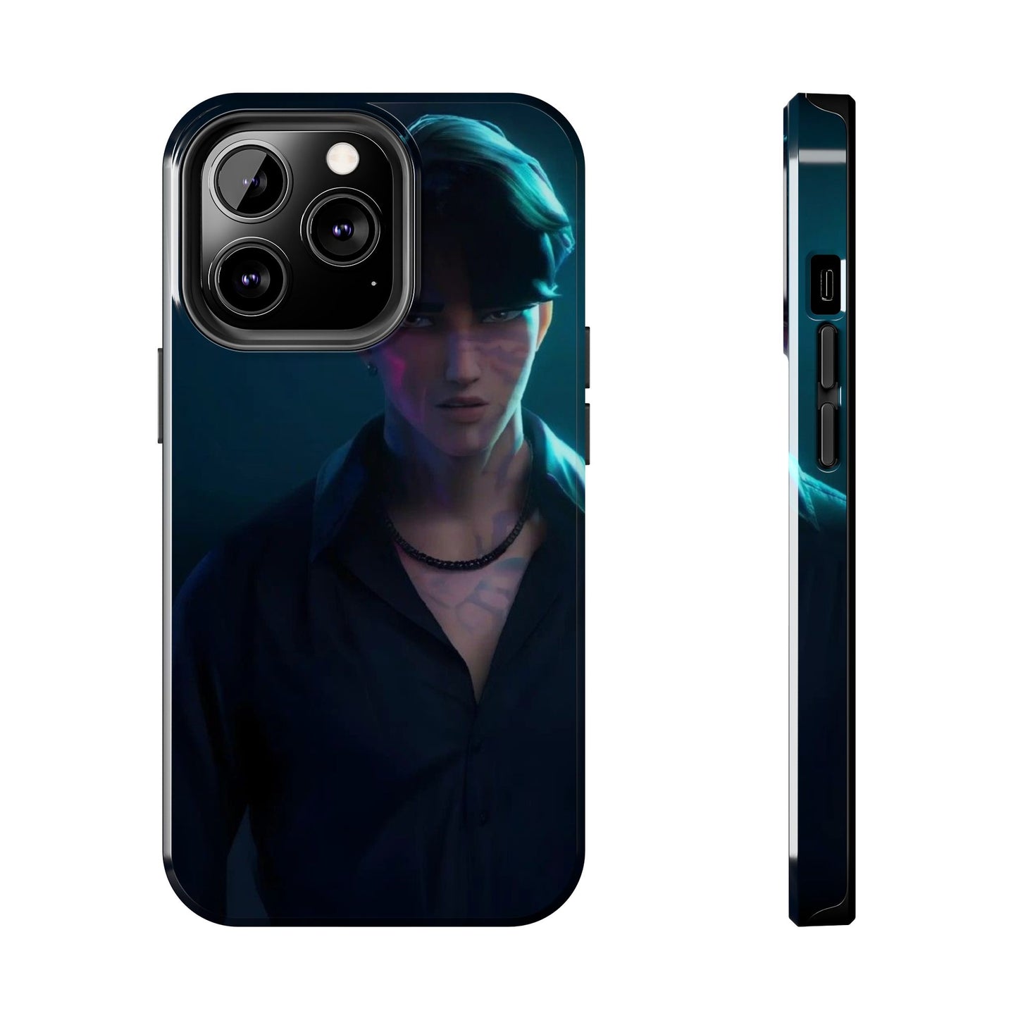 Jinu Tough Phone Case with Bold Character Design, Ideal for Geek Culture, Gift for Gamers, Tech Accessories, Casual Style