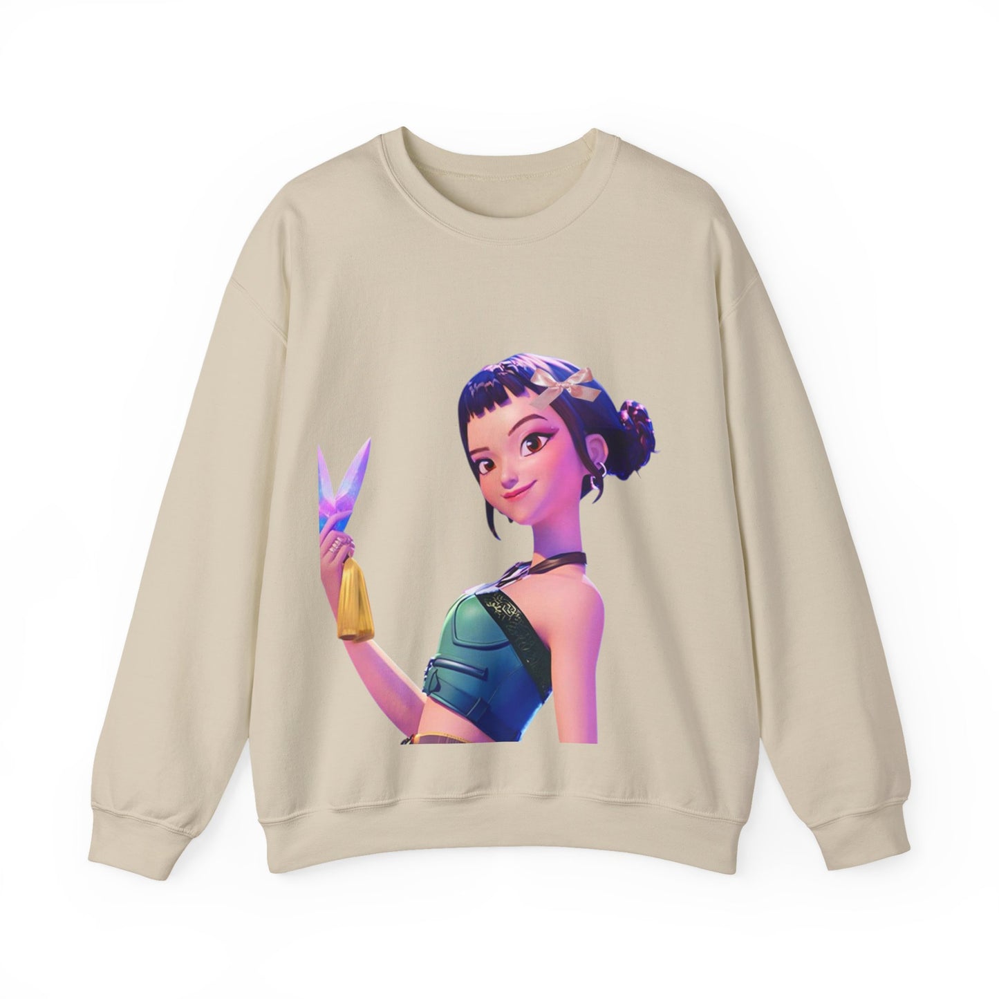 Stylish Graphic Crewneck Sweatshirt with Trendy Character Design, Cozy Casual Wear, Perfect Gift for Fans, Unisex Apparel, Comfortable [...]