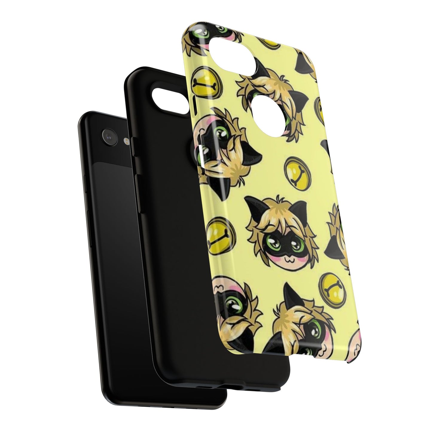 Cute Cartoon Phone Case, Tough Cases for Kids, Fun Gift for Birthdays, Playful Phone Accessory, Anime Style Design