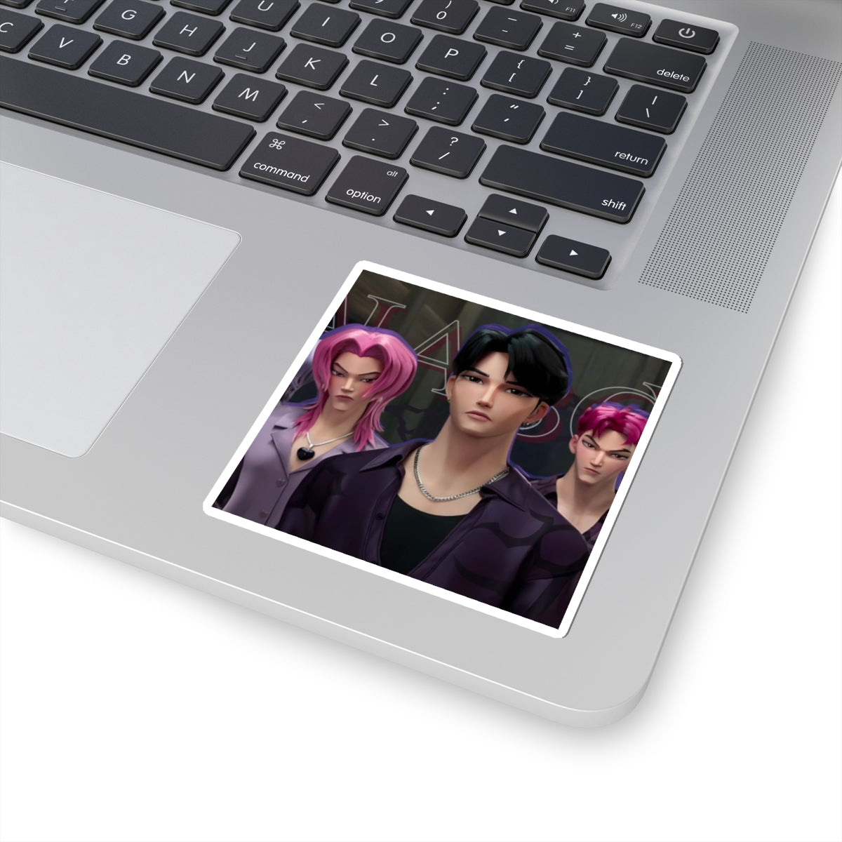 Kpop demons Cut Stickers Featuring Stylish Characters, Anime Decor, Laptop Accessories, Vinyl Stickers, Unique Gifts