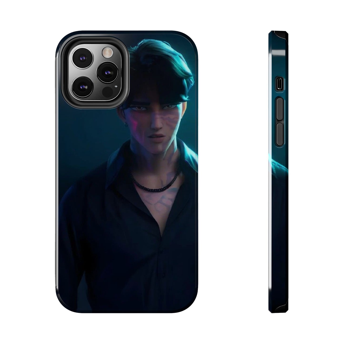Jinu Tough Phone Case with Bold Character Design, Ideal for Geek Culture, Gift for Gamers, Tech Accessories, Casual Style