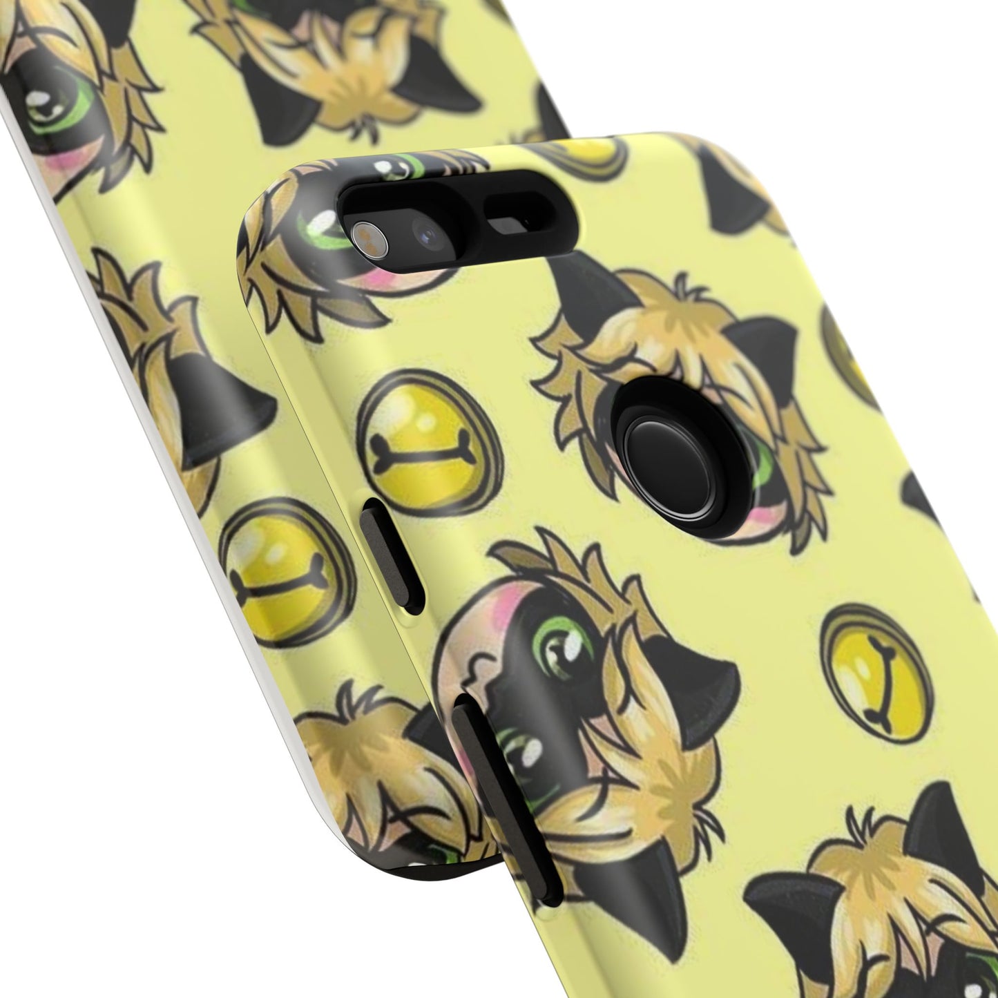 Cute Cartoon Phone Case, Tough Cases for Kids, Fun Gift for Birthdays, Playful Phone Accessory, Anime Style Design